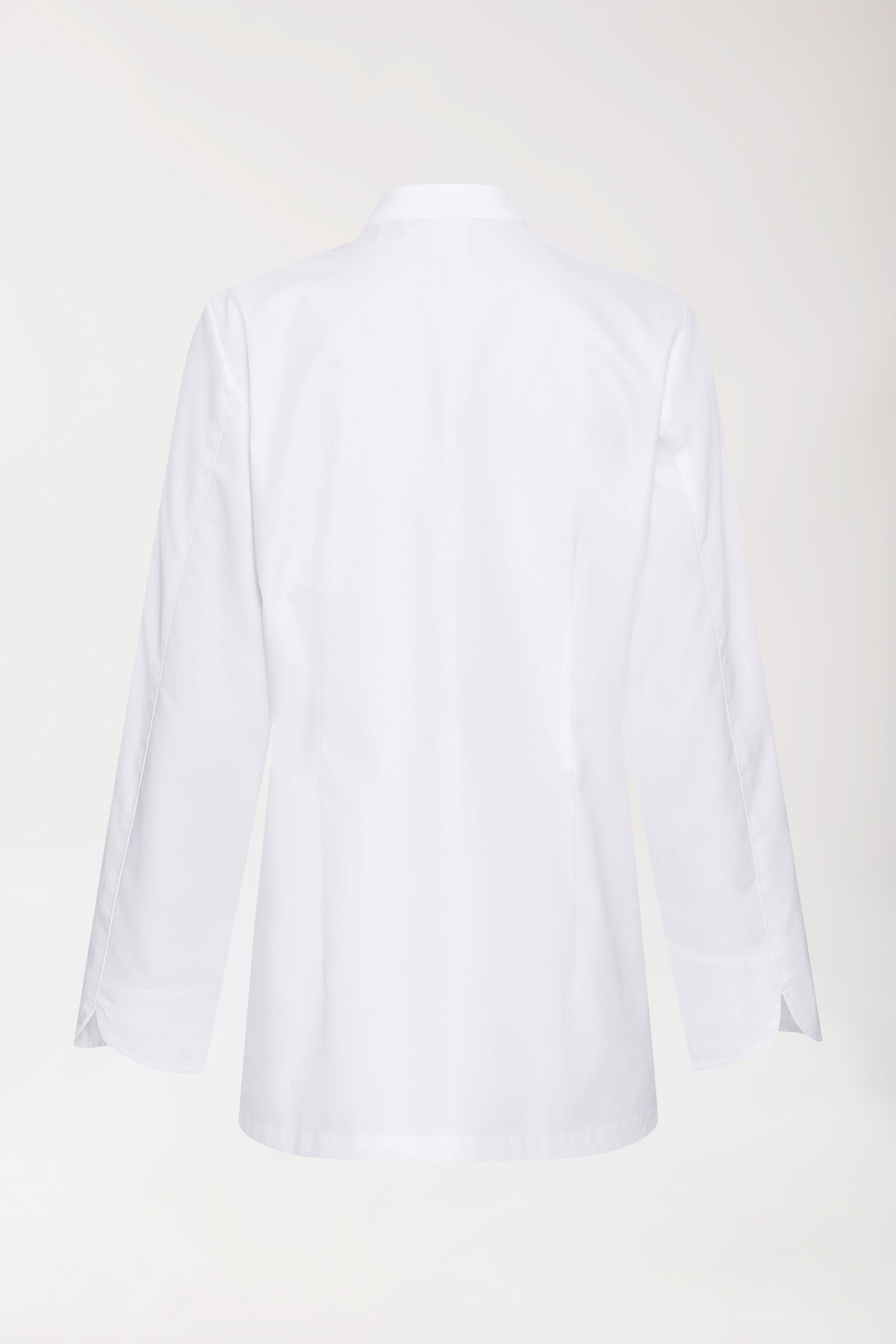Gastro Veste de cuisine Femme en coton - Manche longue blanc, Vue de dos