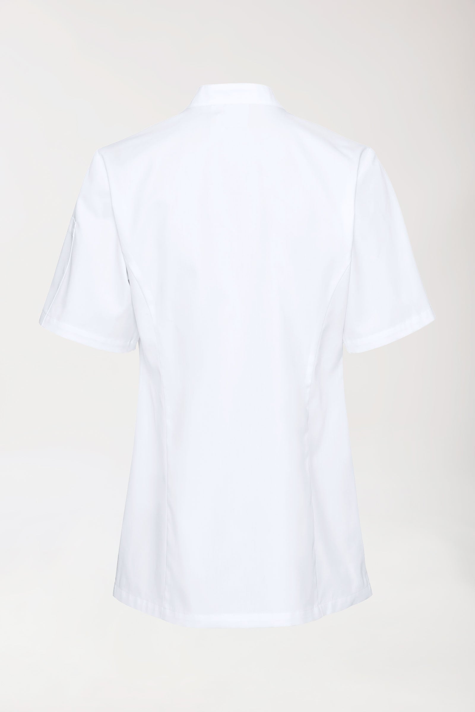 Gastro Veste de cuisine Femme - Manche courte blanc, Vue de dos