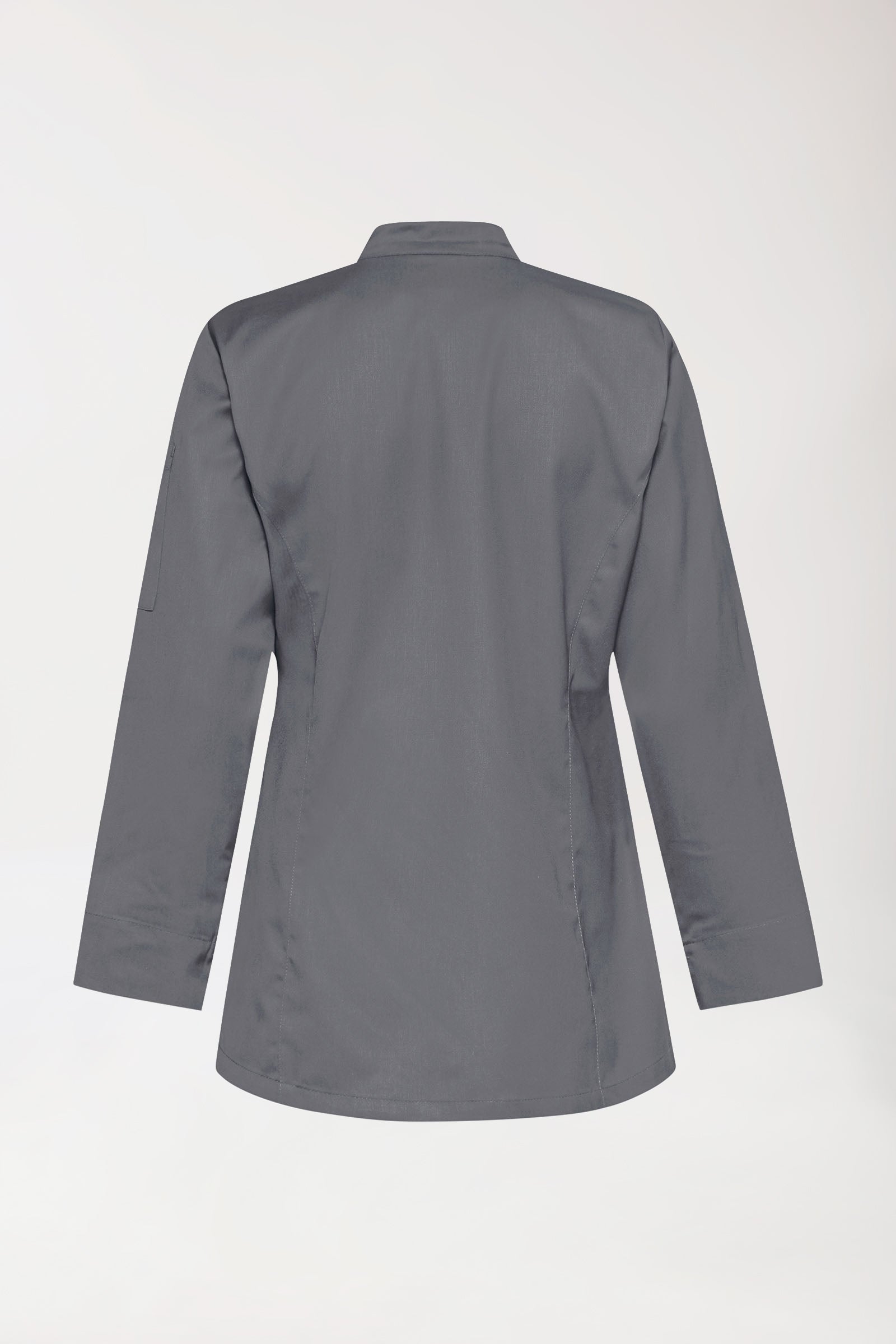 Gastro Veste de cuisine Femme - Manche longue gris granit