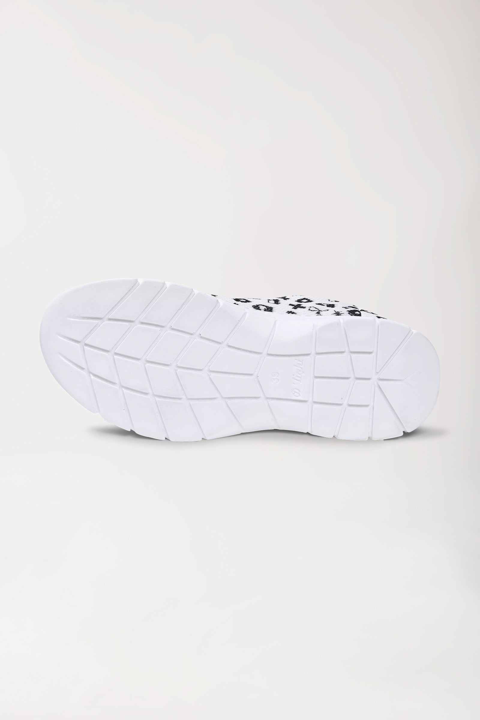 Chaussures professionnelles mixtes blanc/noir, Vue de dos