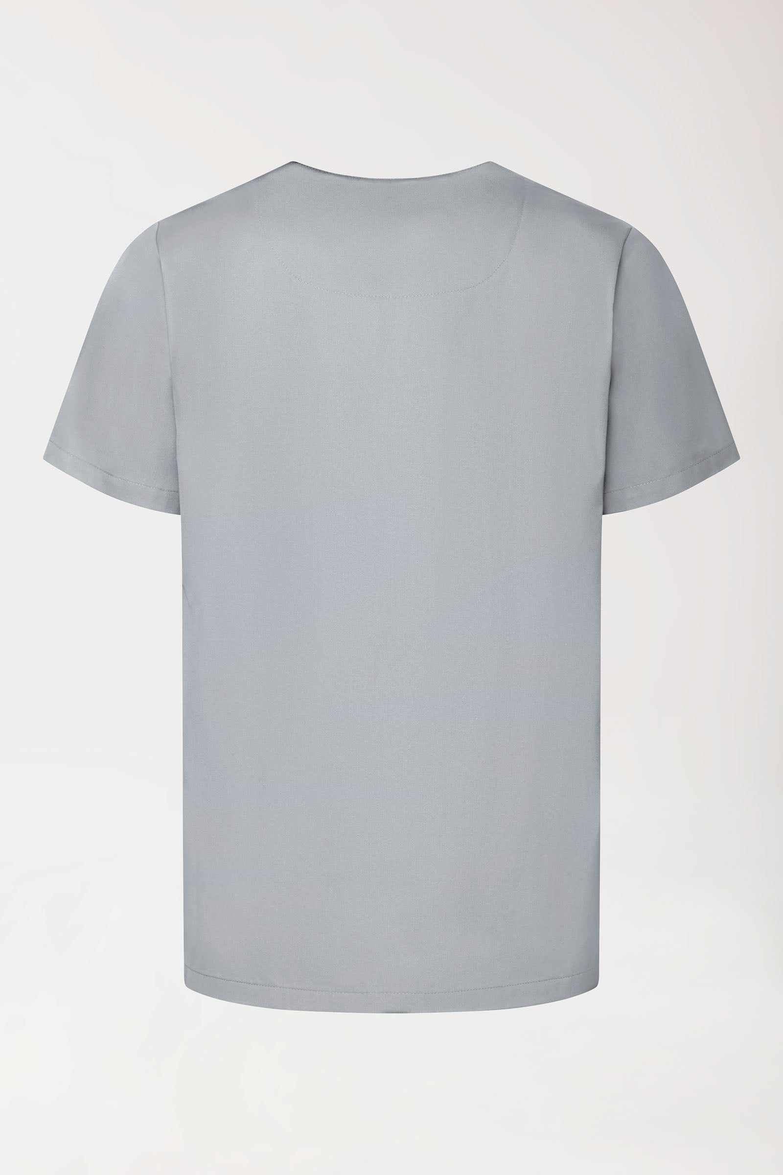 GREEN Tunique Stretch mixte - Décolleté V gris perle, Vue de dos