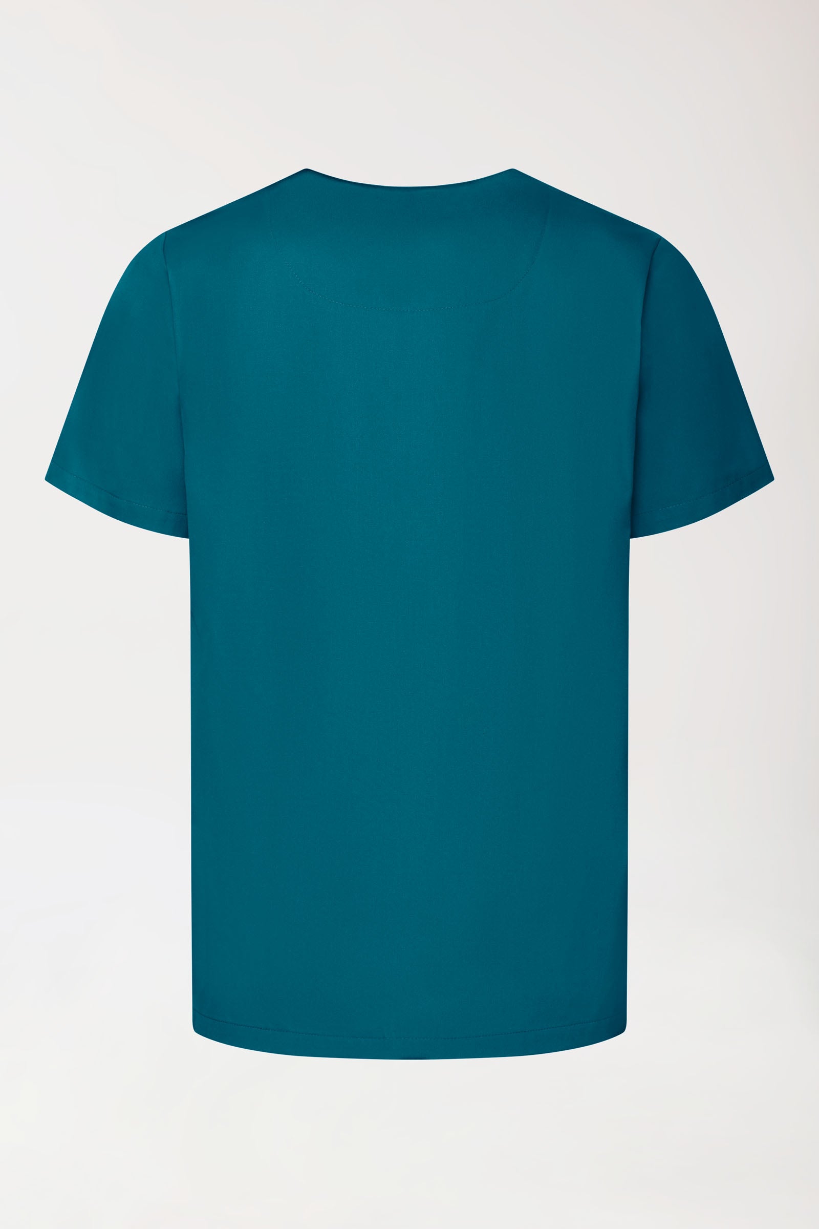 GREEN Tunique Stretch mixte - Décolleté V pétrole, Vue de dos