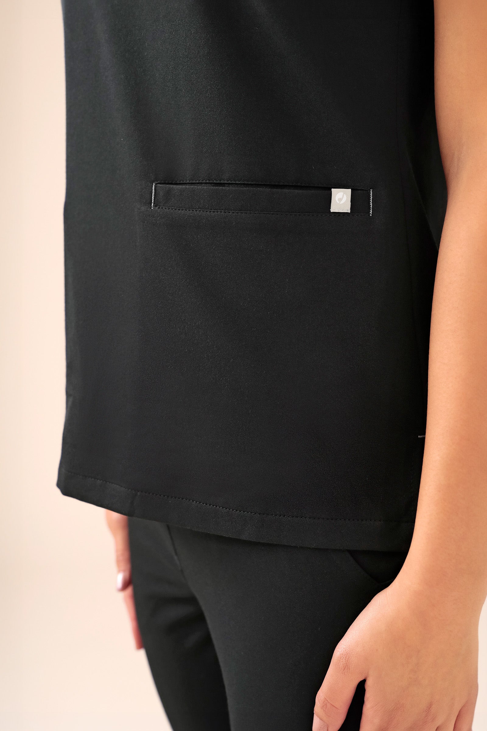 KAERE Tunique Femme - Lot de 3 - Décolleté V noir
