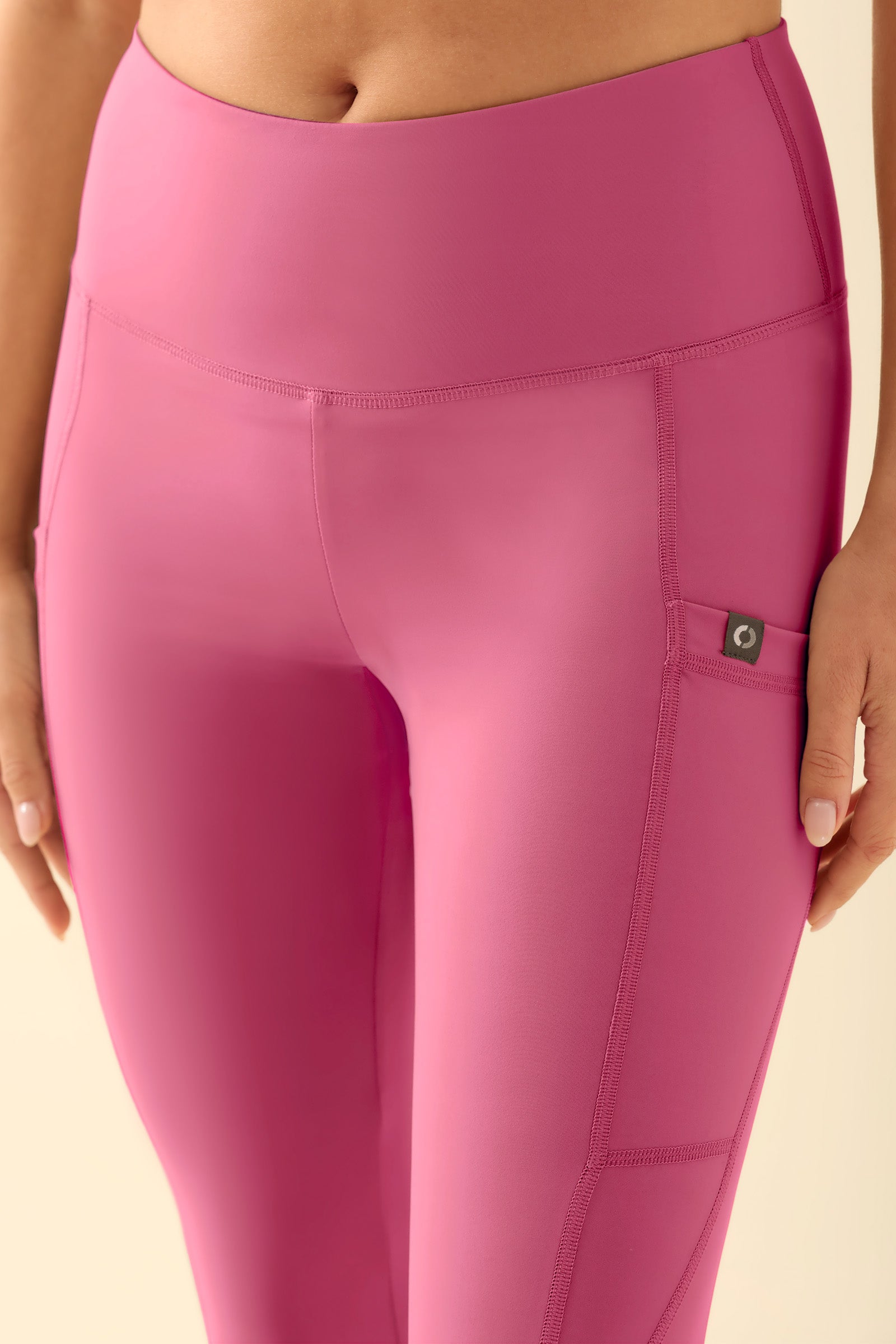 KAERE Leggings Femme - super élastique bois de rose