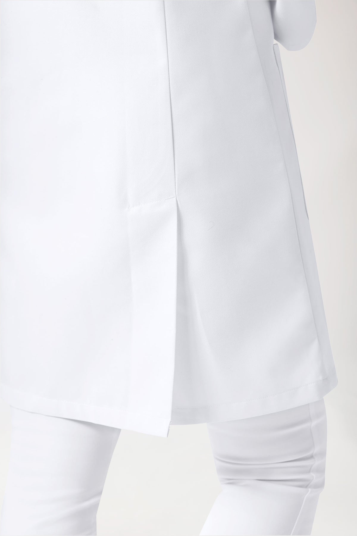 Blouse blanche Femme - Col à revers blanc