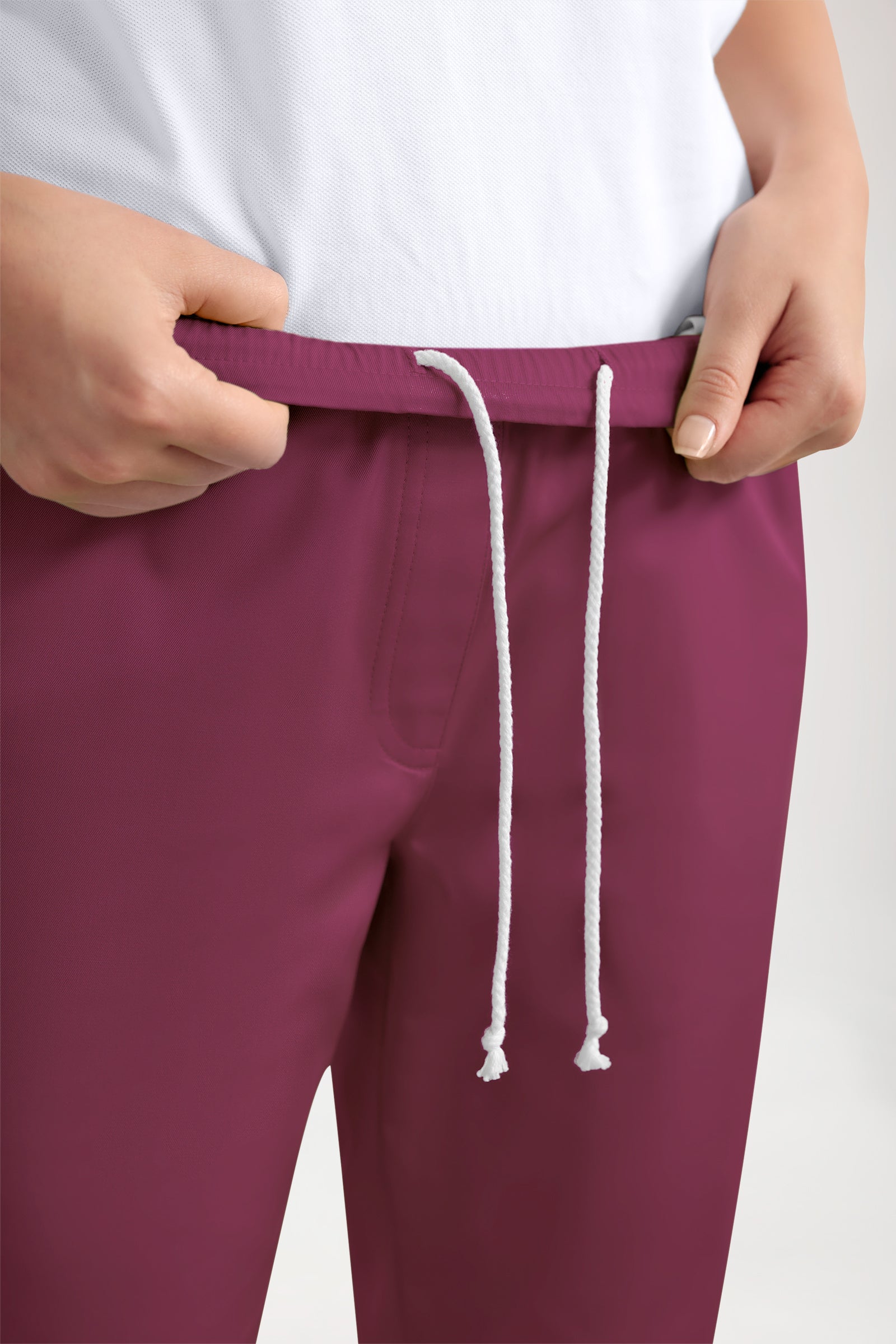 CORE Pantalon Cargo Femme – Style Jogpant berry