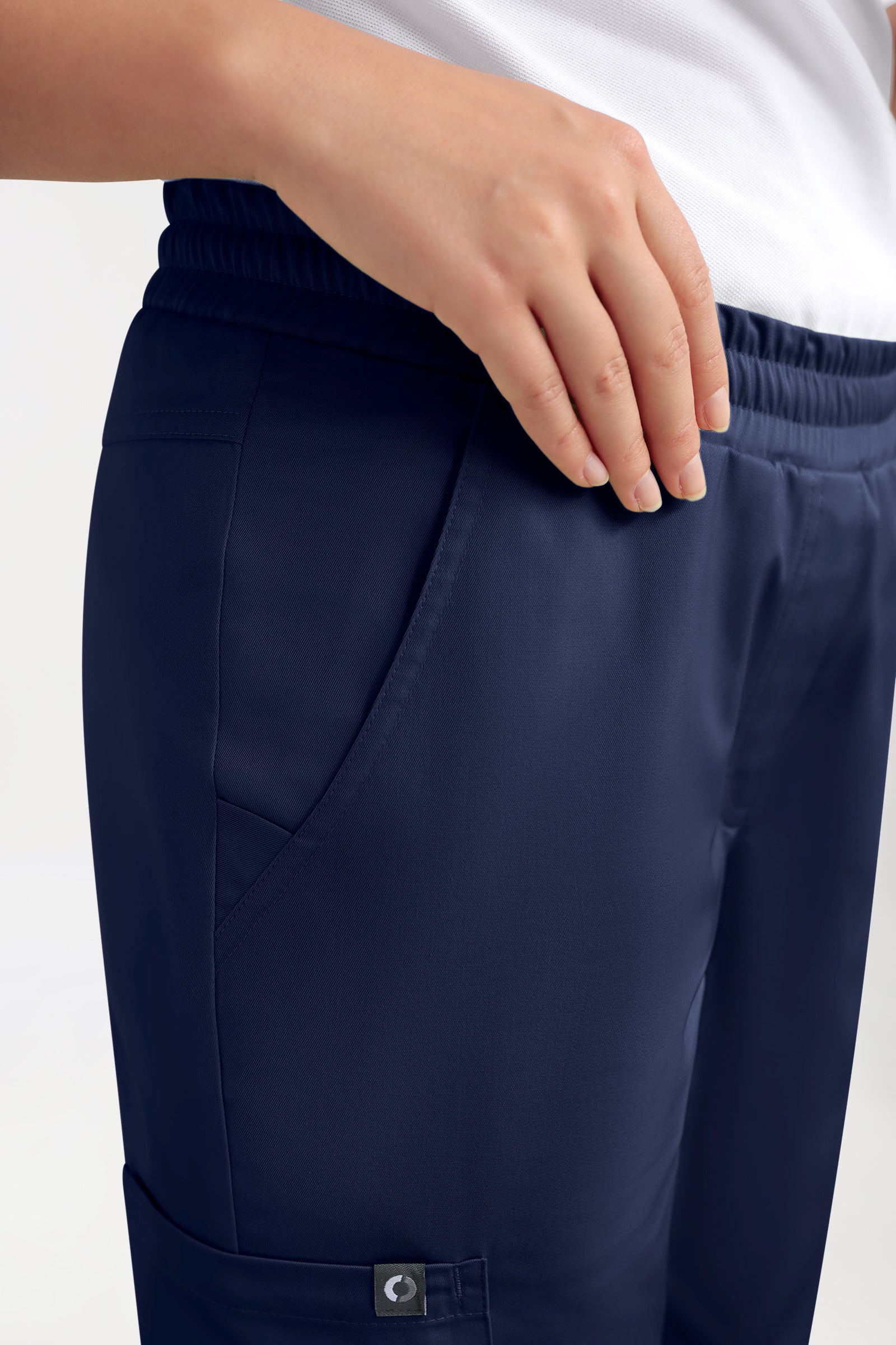 CORE Pantalon Cargo Femme – Style Jogpant navy