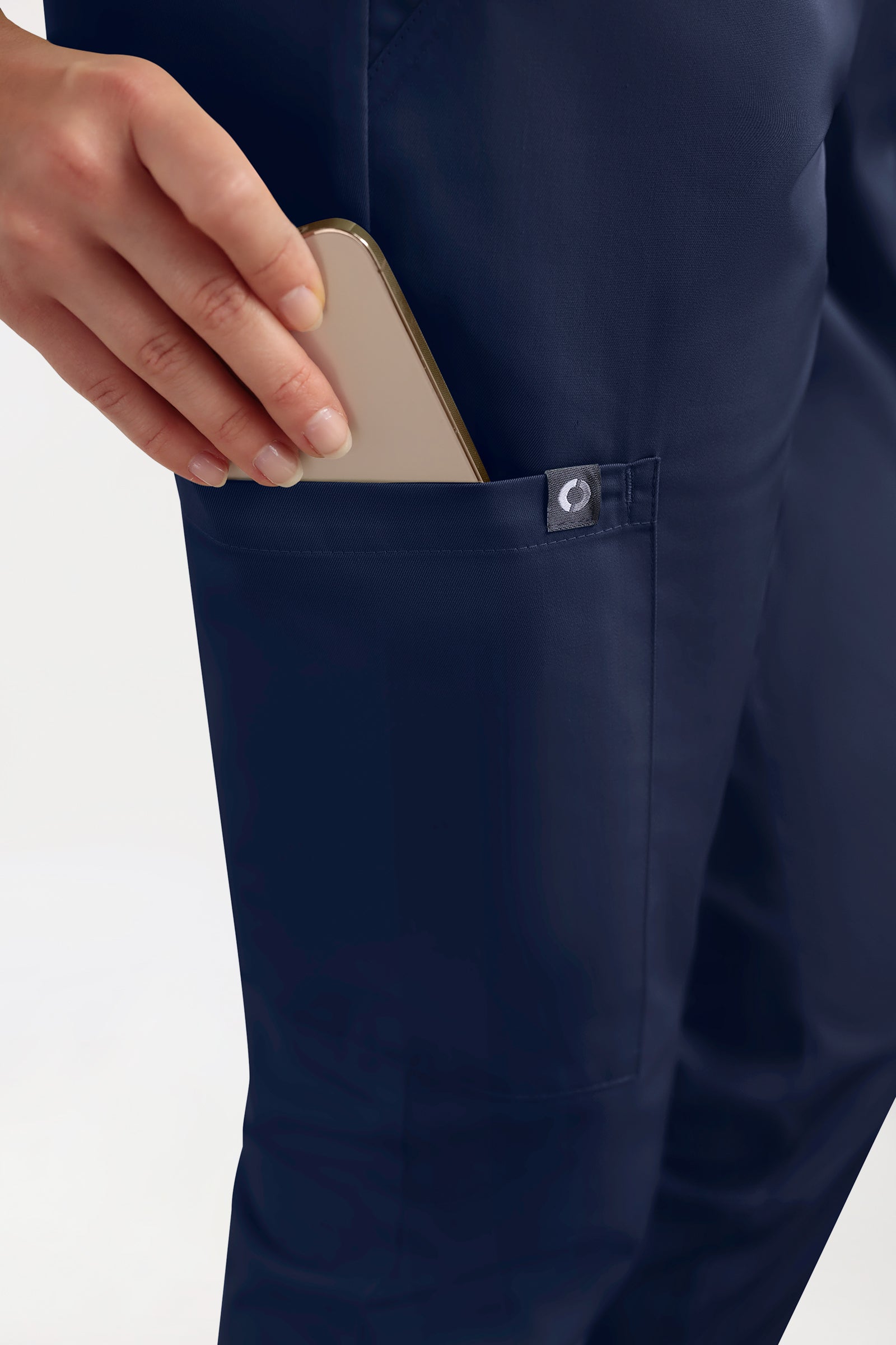 CORE Pantalon Cargo Femme – Style Jogpant navy