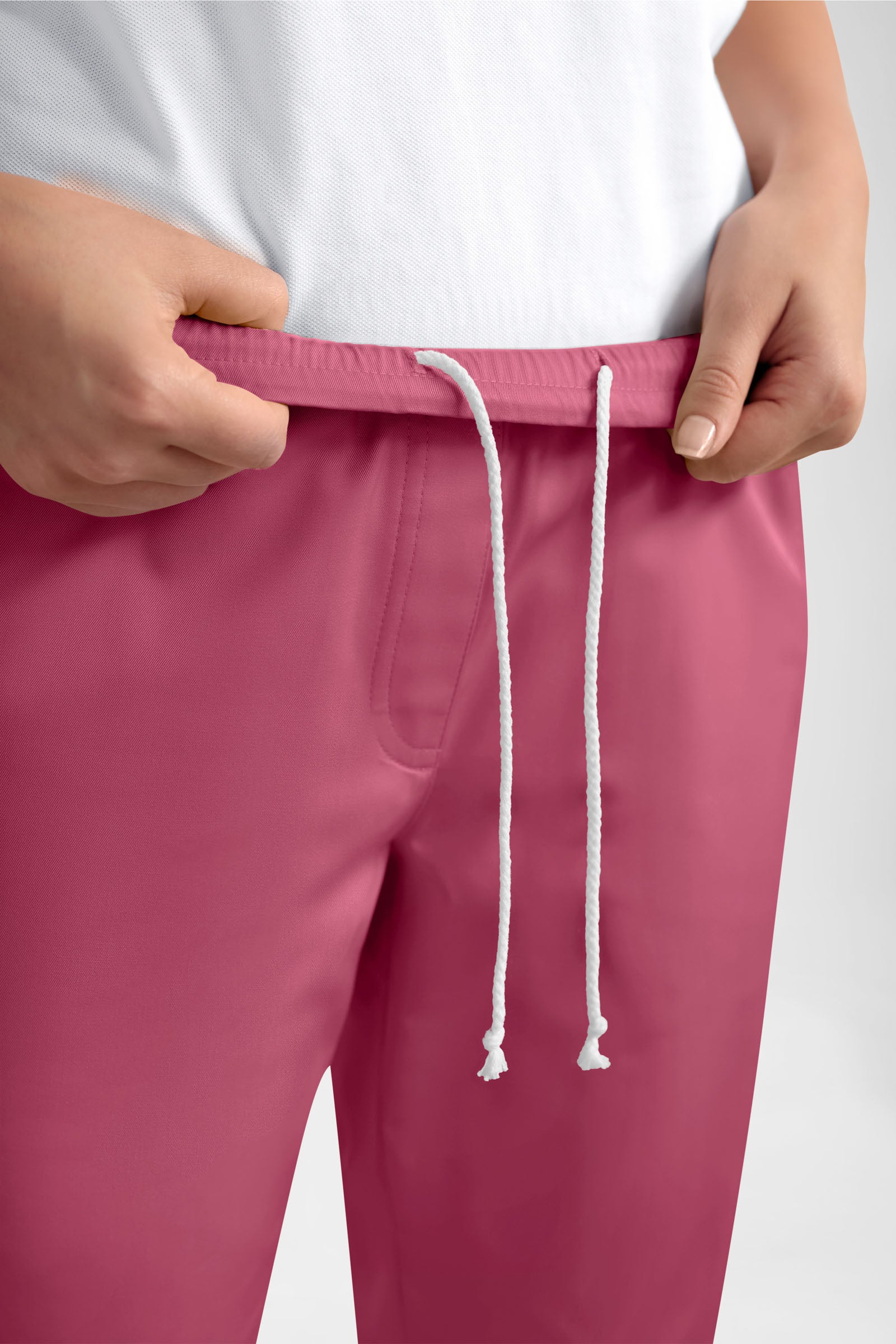 GREEN Pantalon Stretch Femme - Style Jogpant bois de rose