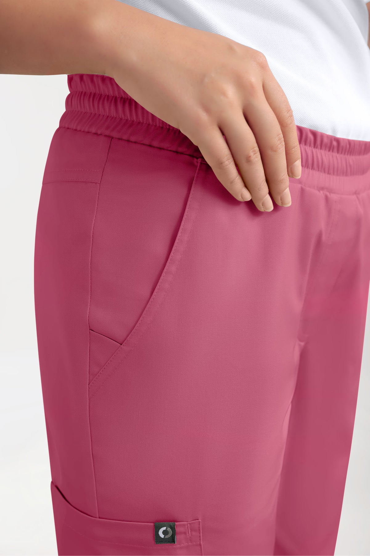 GREEN Pantalon Stretch Femme - Style Jogpant bois de rose