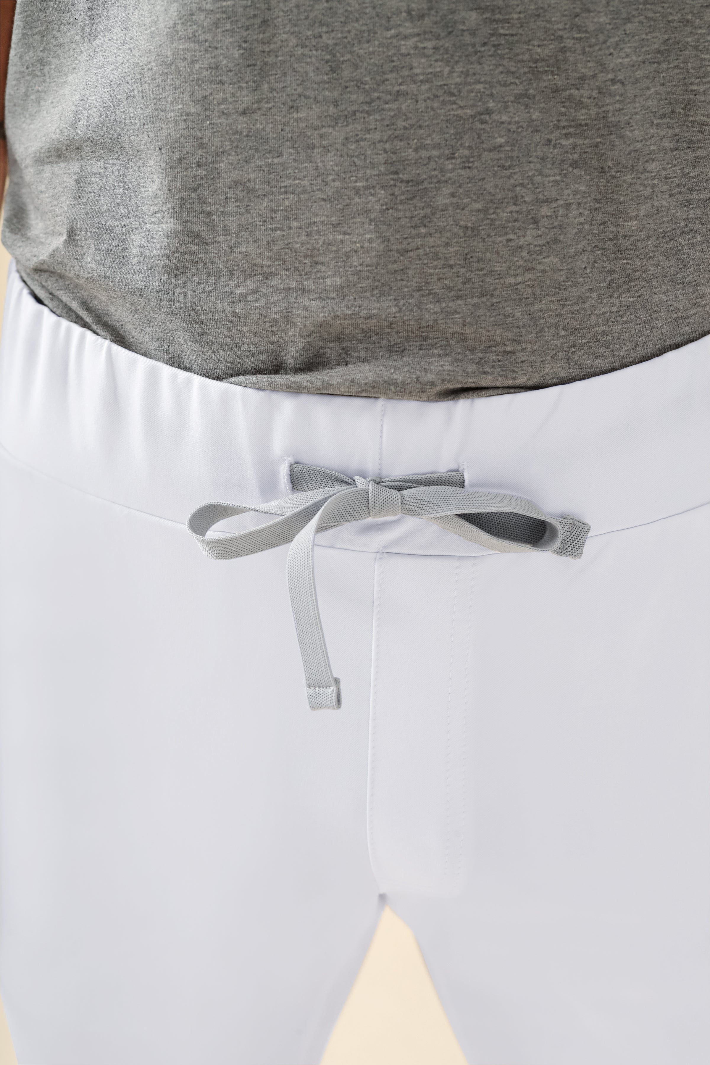 KAERE Pantalon Homme - sans poche cargo blanc