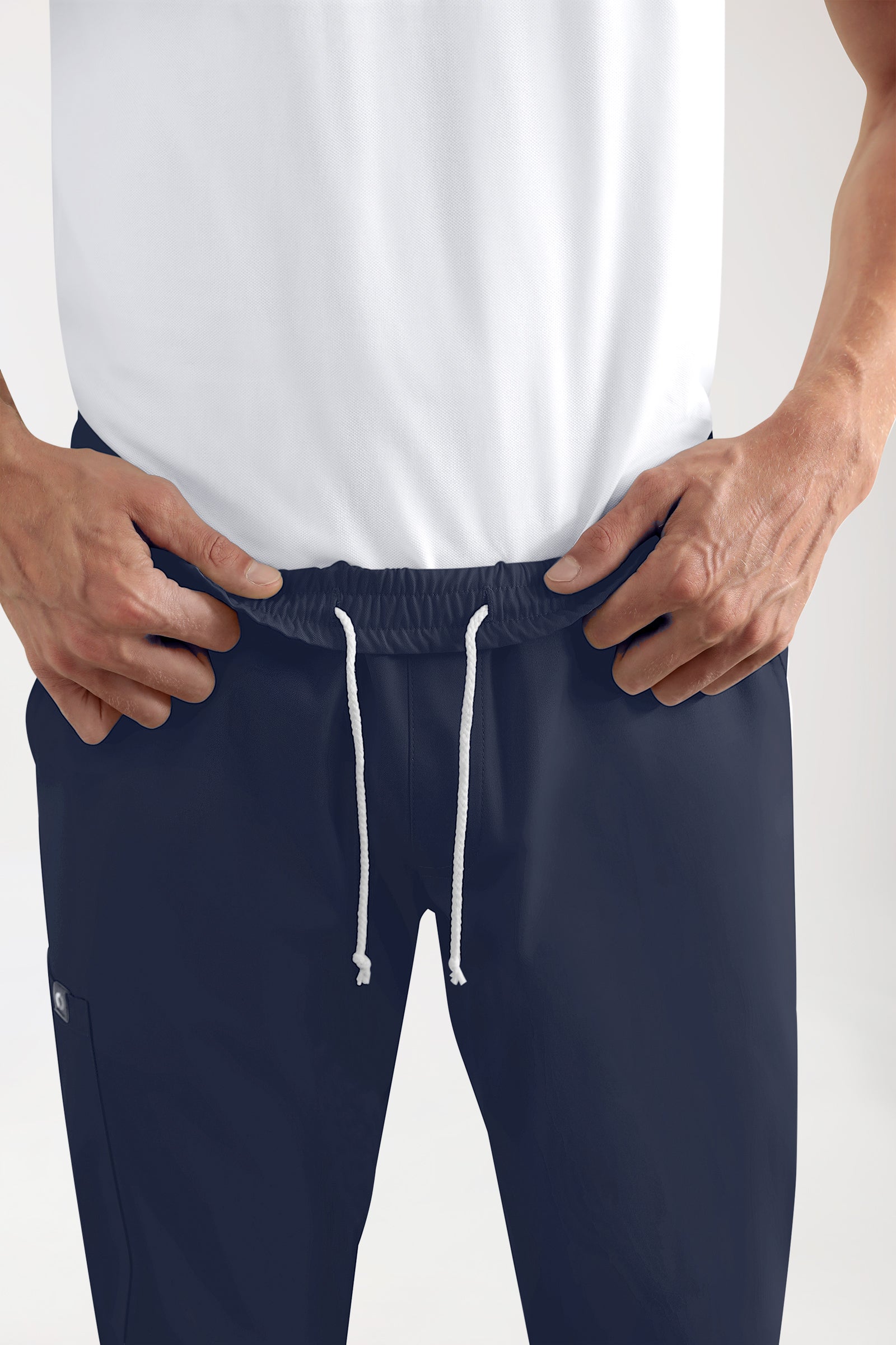 CORE Pantalon Cargo Homme – Style Jogpant navy
