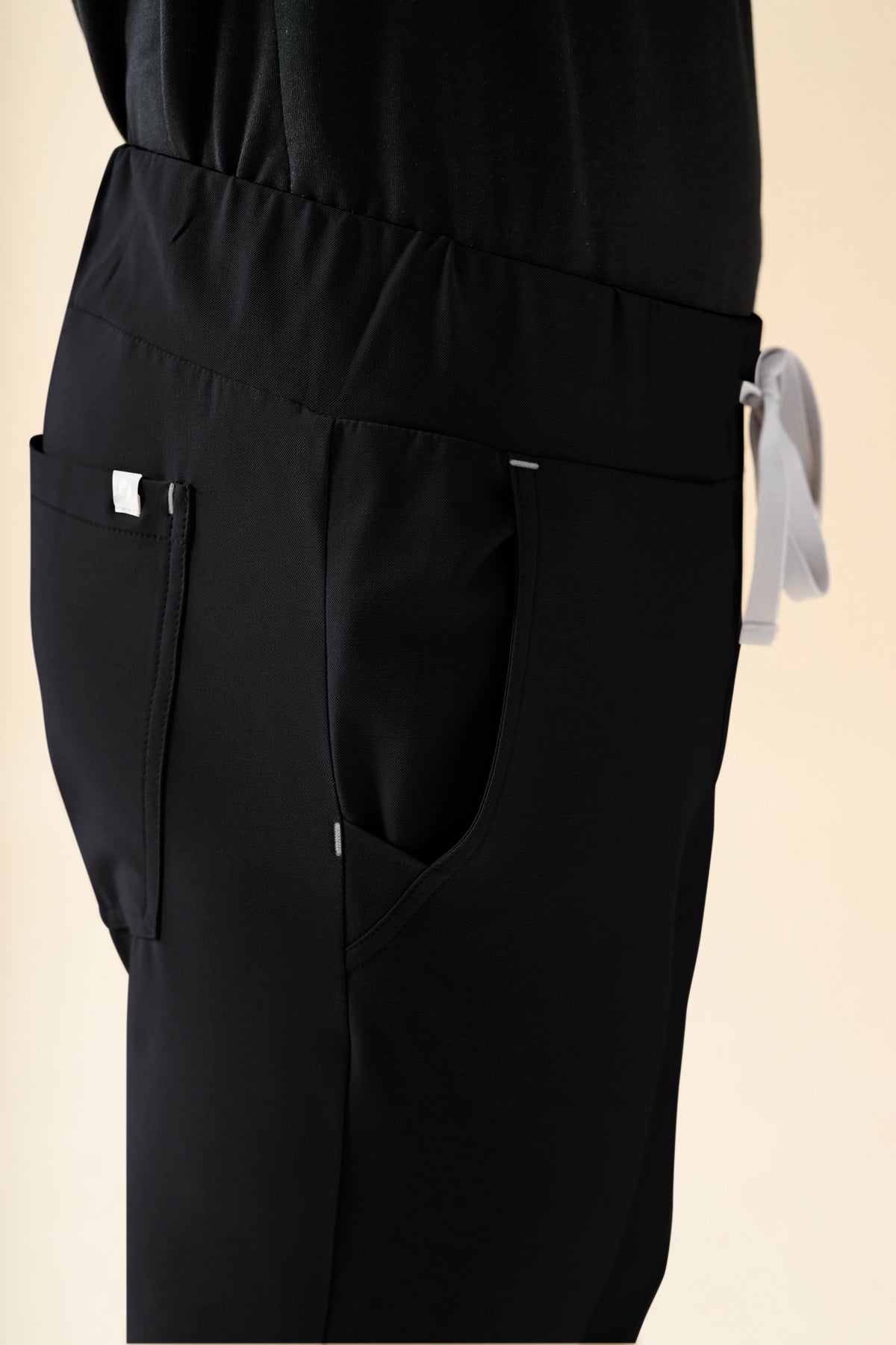 KAERE Pantalon Homme - sans poche cargo noir