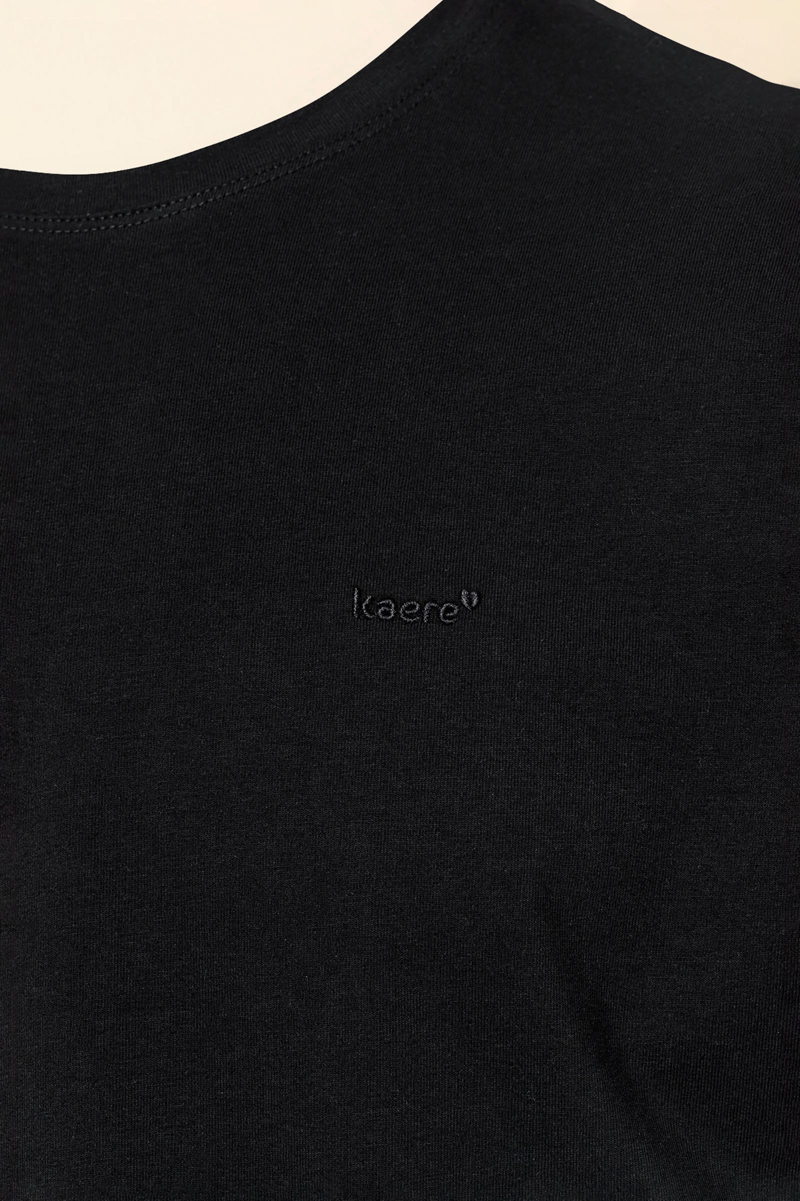 KAERE T-shirt Homme - Manche courte noir