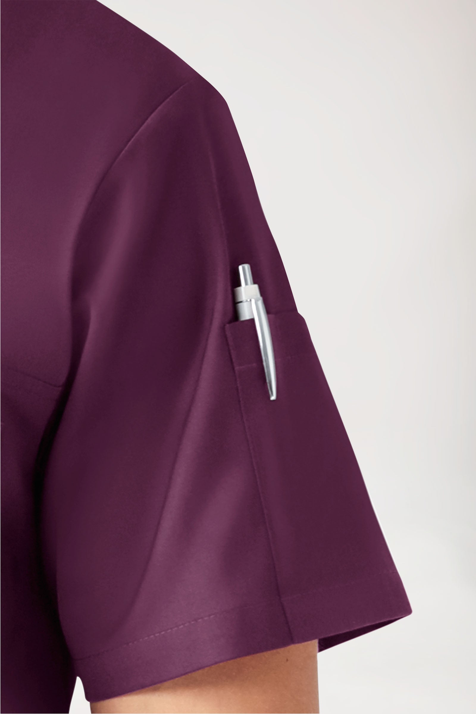 CORE Tunique Homme prune/gris