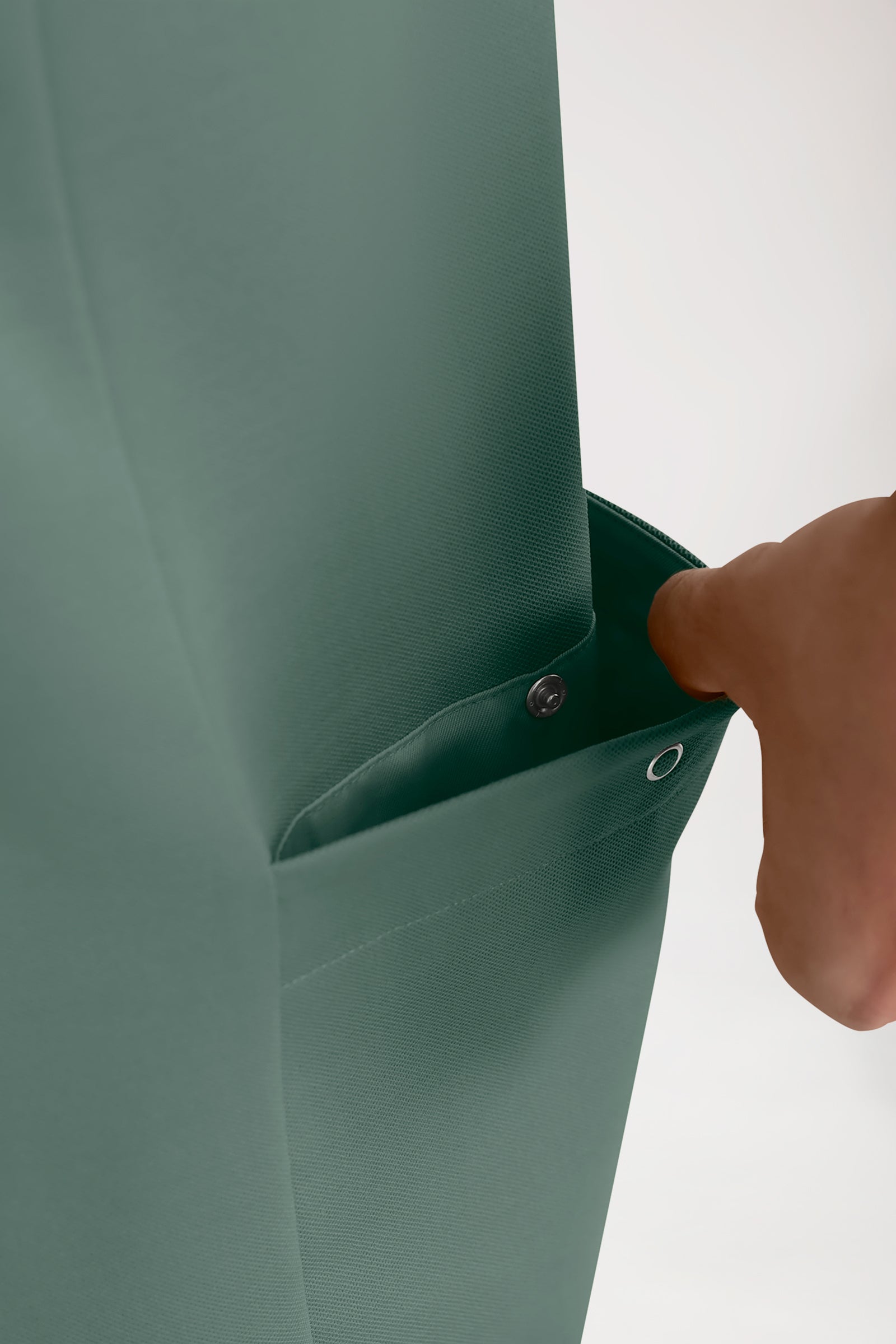 COMFY FLEX Tunique Stretch Homme - Col polo vert foncé