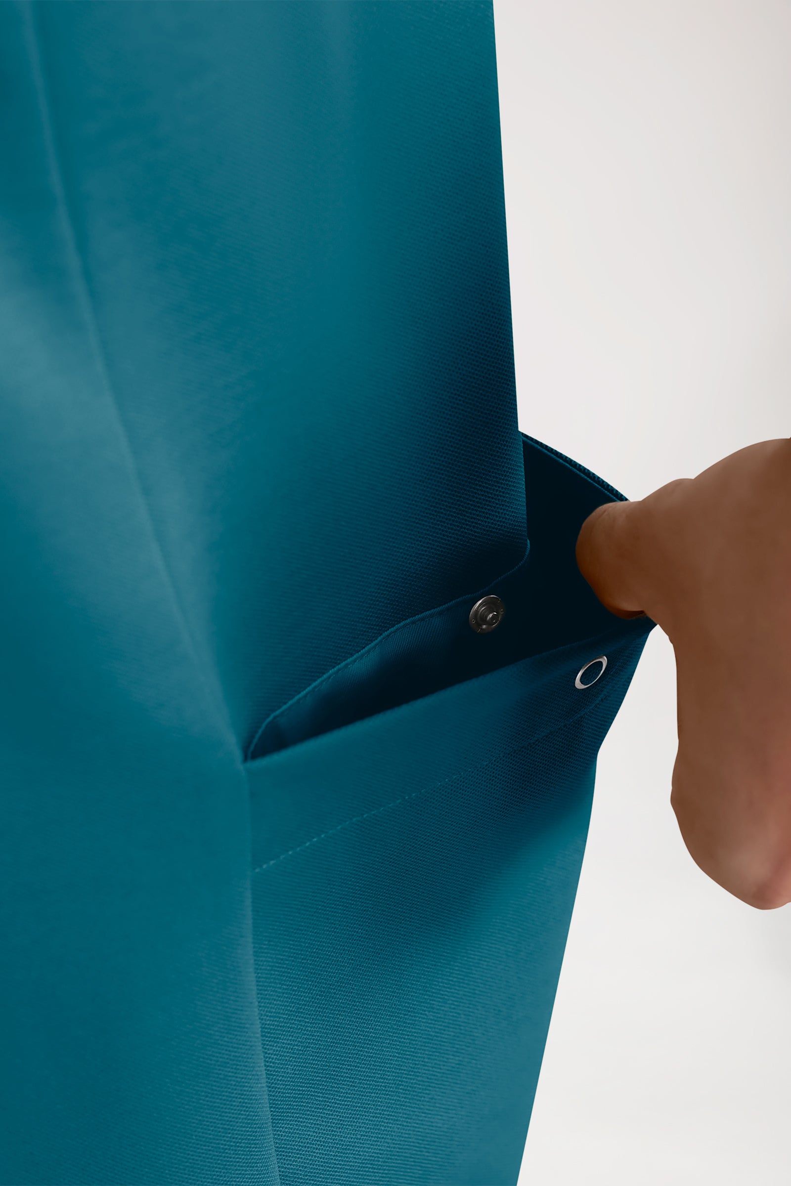 COMFY FLEX Tunique Stretch Homme - Col polo pétrole