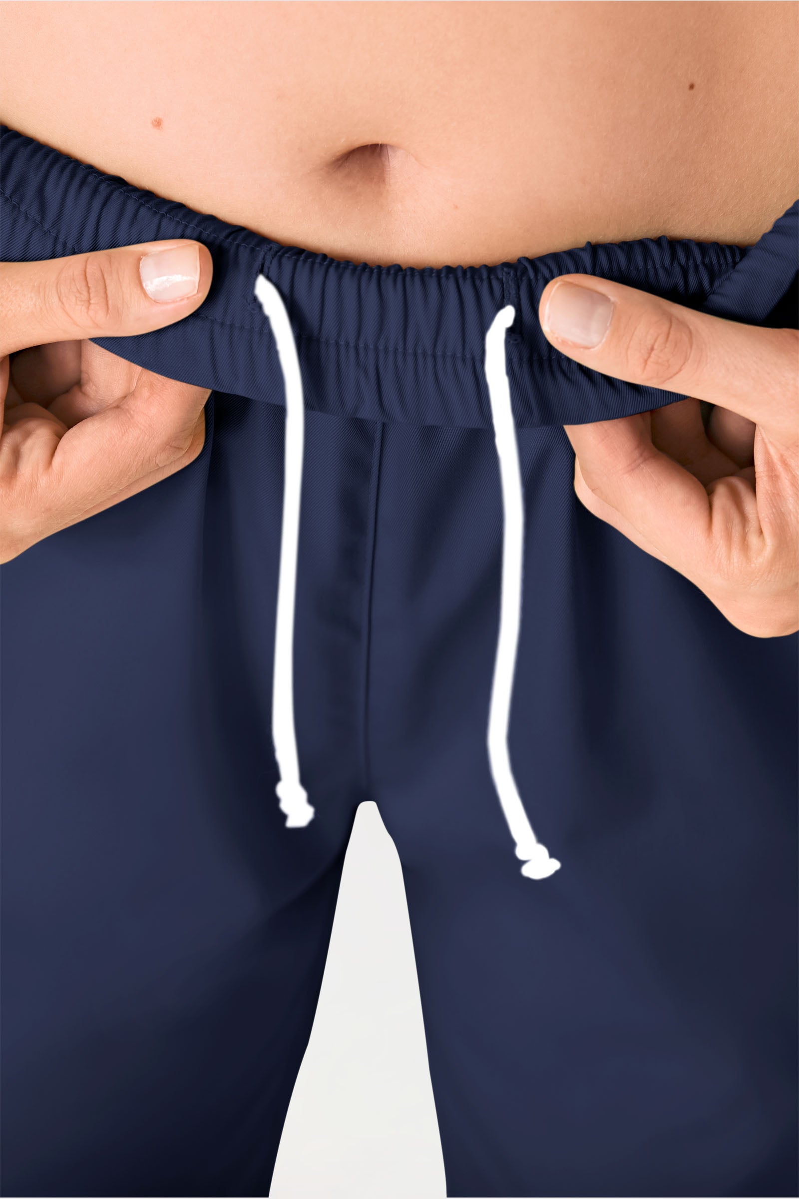 Pantalon mixte - Taille haute navy