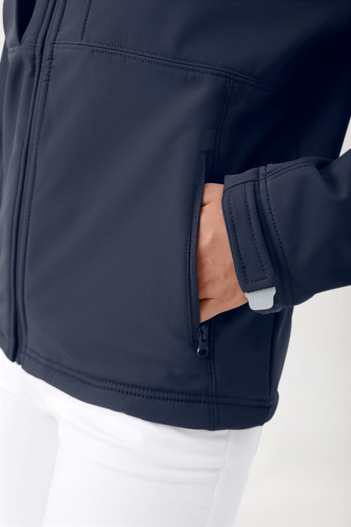Softshell Veste mixte - à capuche navy