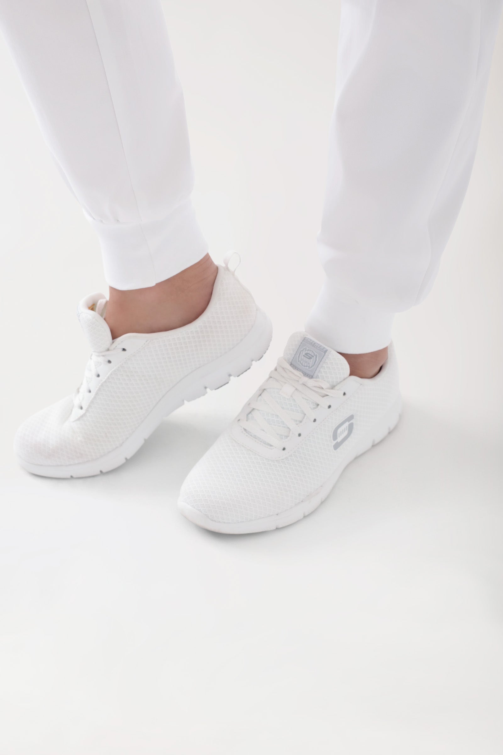 COMFY FLEX Pantalon Femme - Jogpant blanc