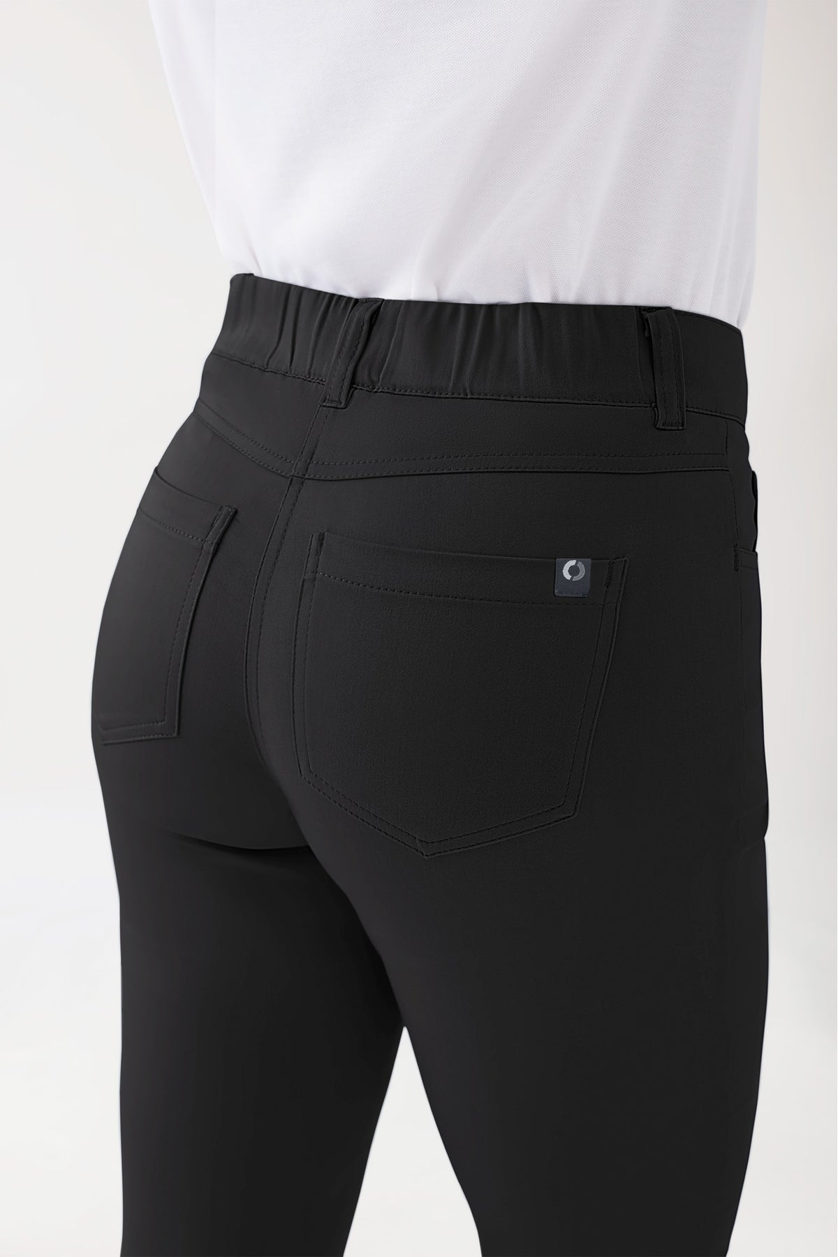 COMFY FLEX Pantalon 5 poches Femme - Jambe droite noir