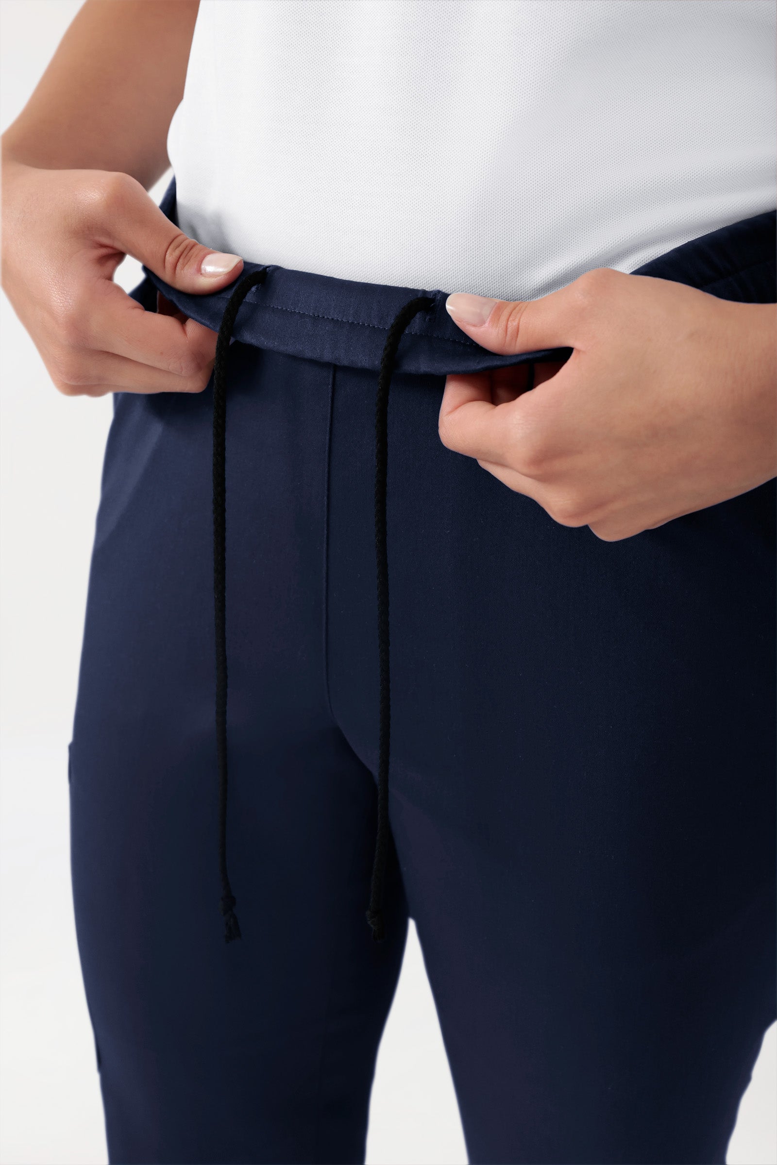COMFY FLEX Pantalon Stretch mixte - bermuda navy