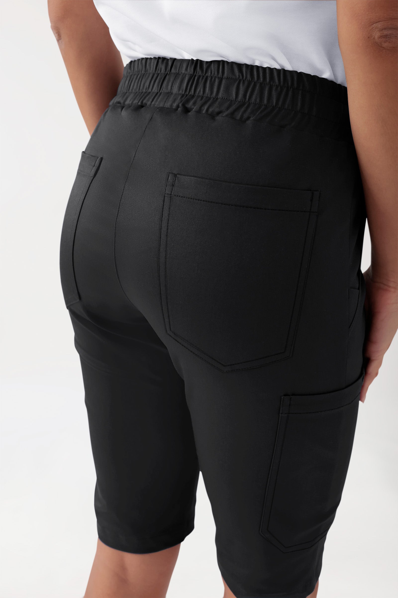 COMFY FLEX Pantalon Stretch mixte - bermuda noir
