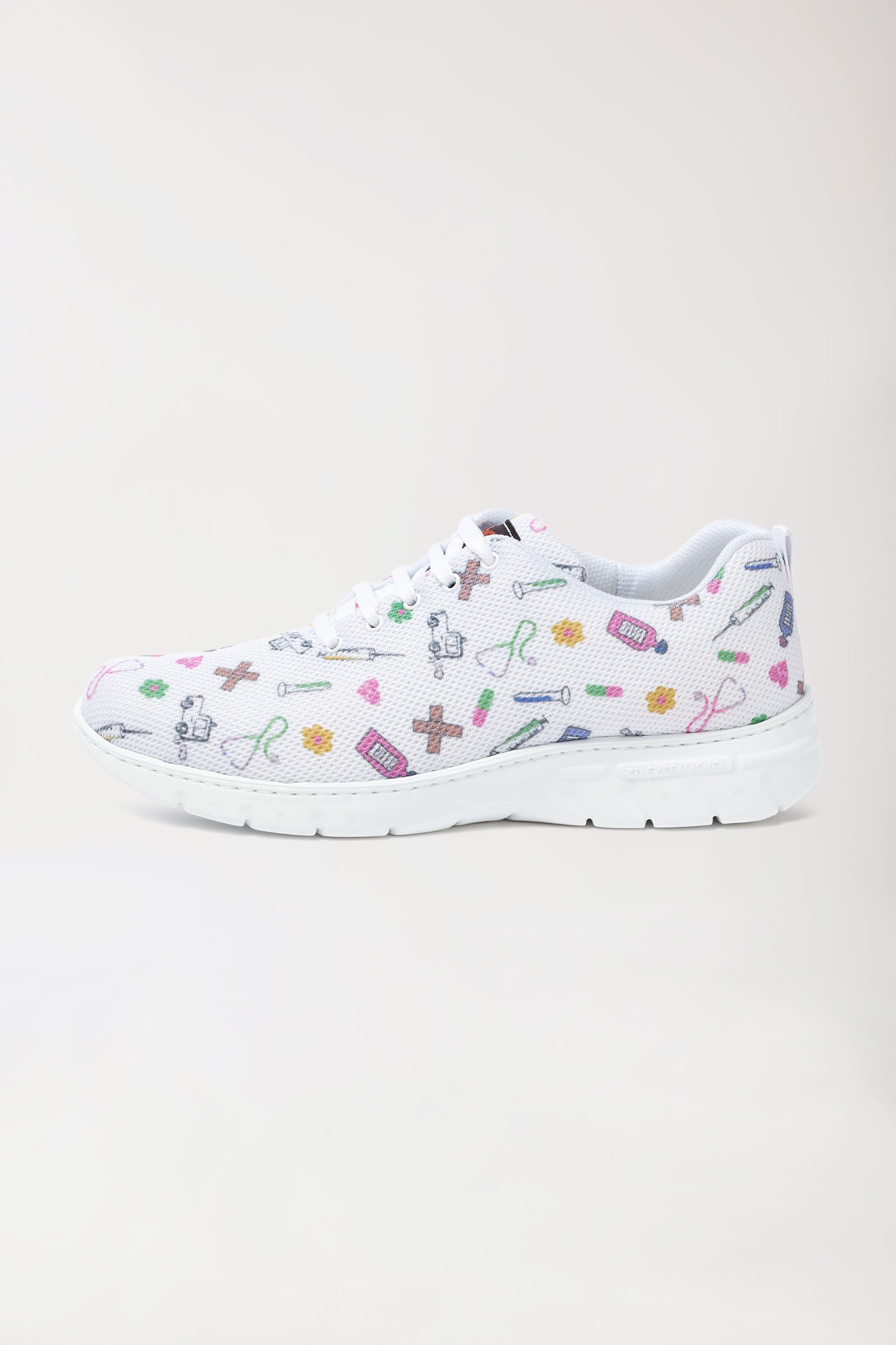 Chaussures professionnelles mixtes blanc/multicolore