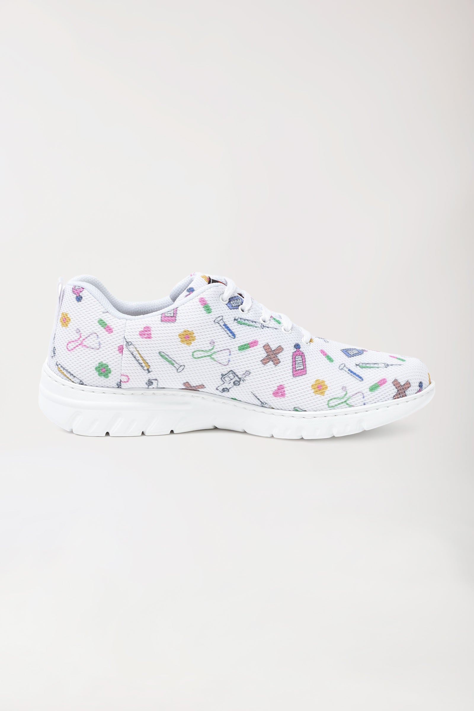 Chaussures professionnelles mixtes blanc/multicolore