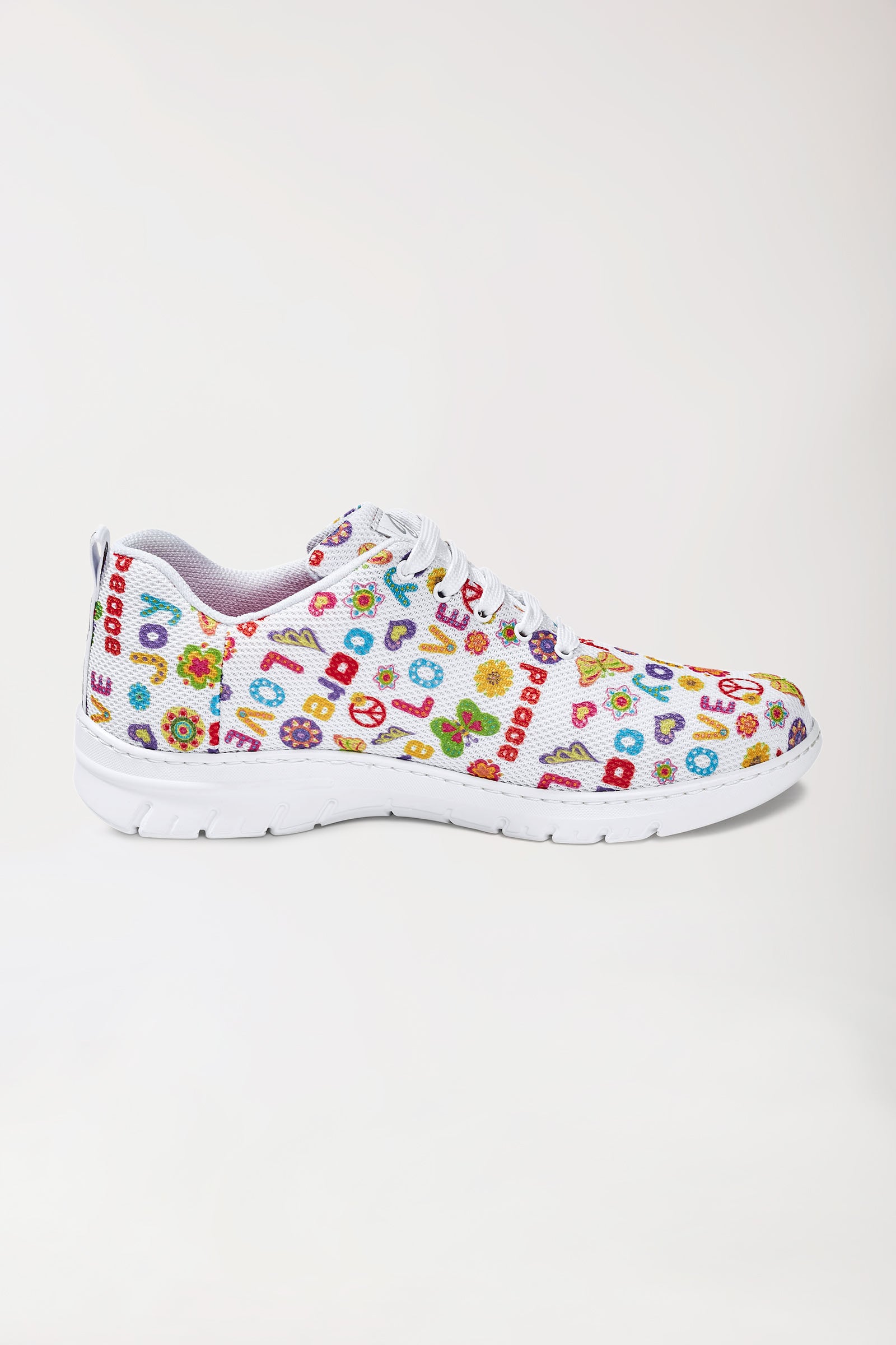 Chaussures professionnelles mixtes blanc/orange/vert