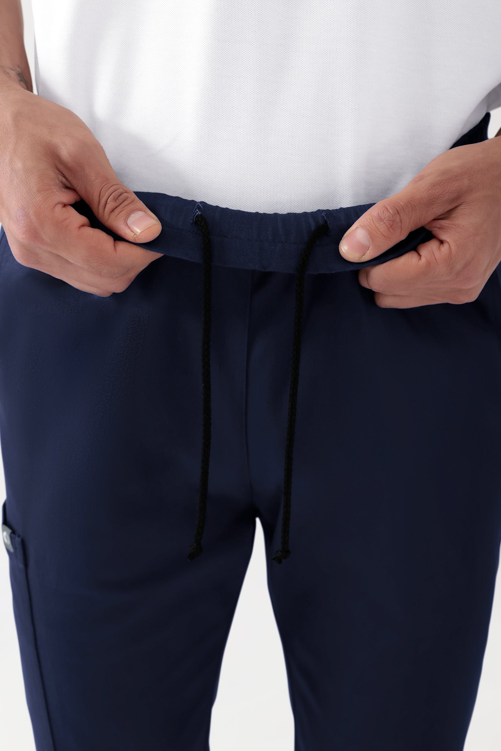 COMFY FLEX Pantalon Stretch mixte - 1/1 longueur navy