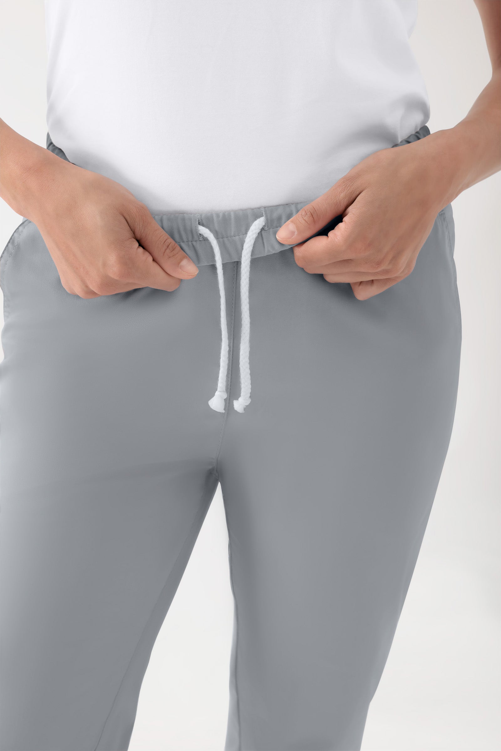 CORE Pantalon mixte - Taille haute gris