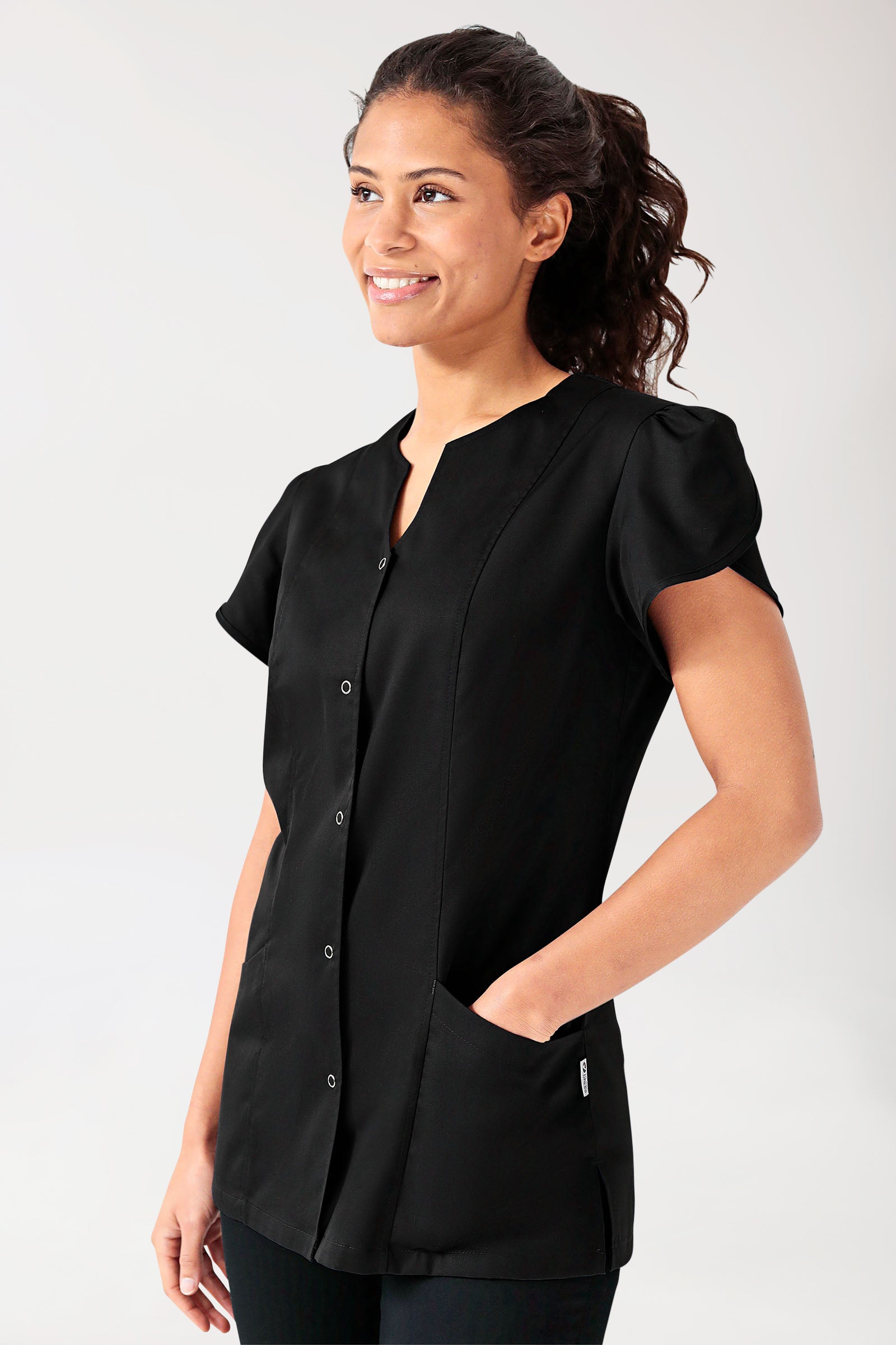 Blouse Beauté Femme - Manches larges noir