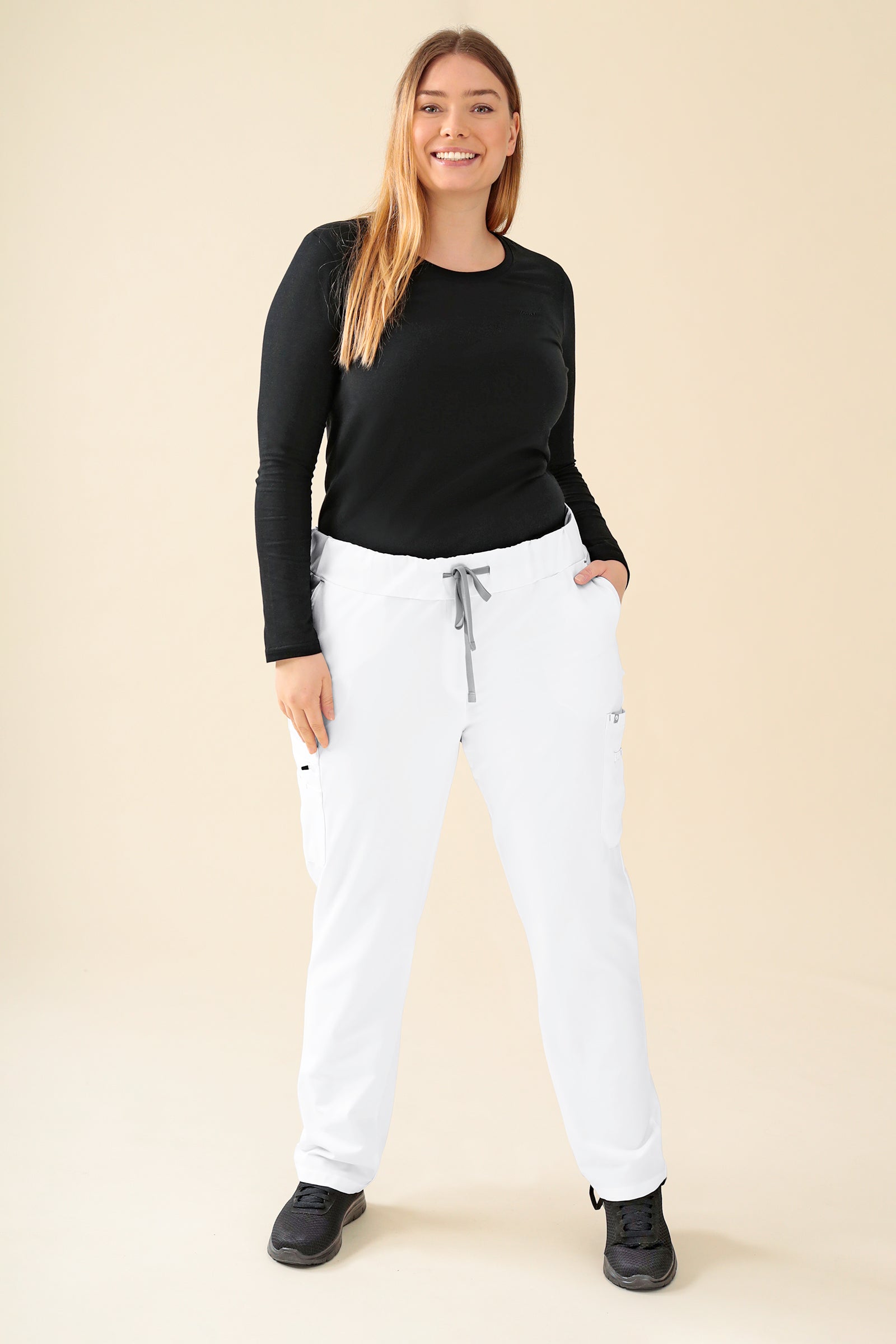 KAERE T-shirt Femme - Manche longue noir