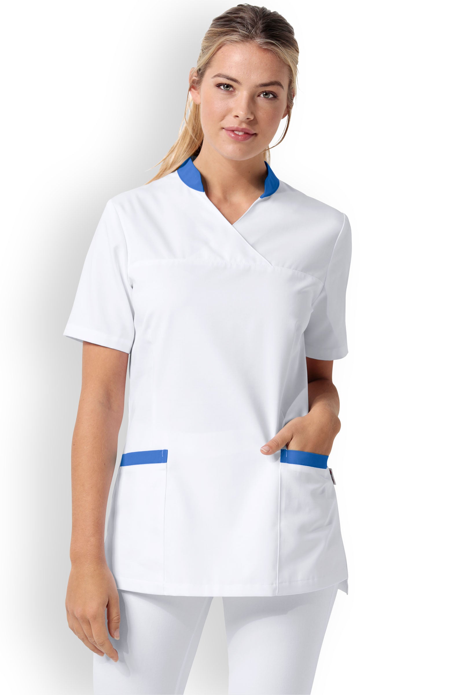 Tunique femme Besatz bleu royal
