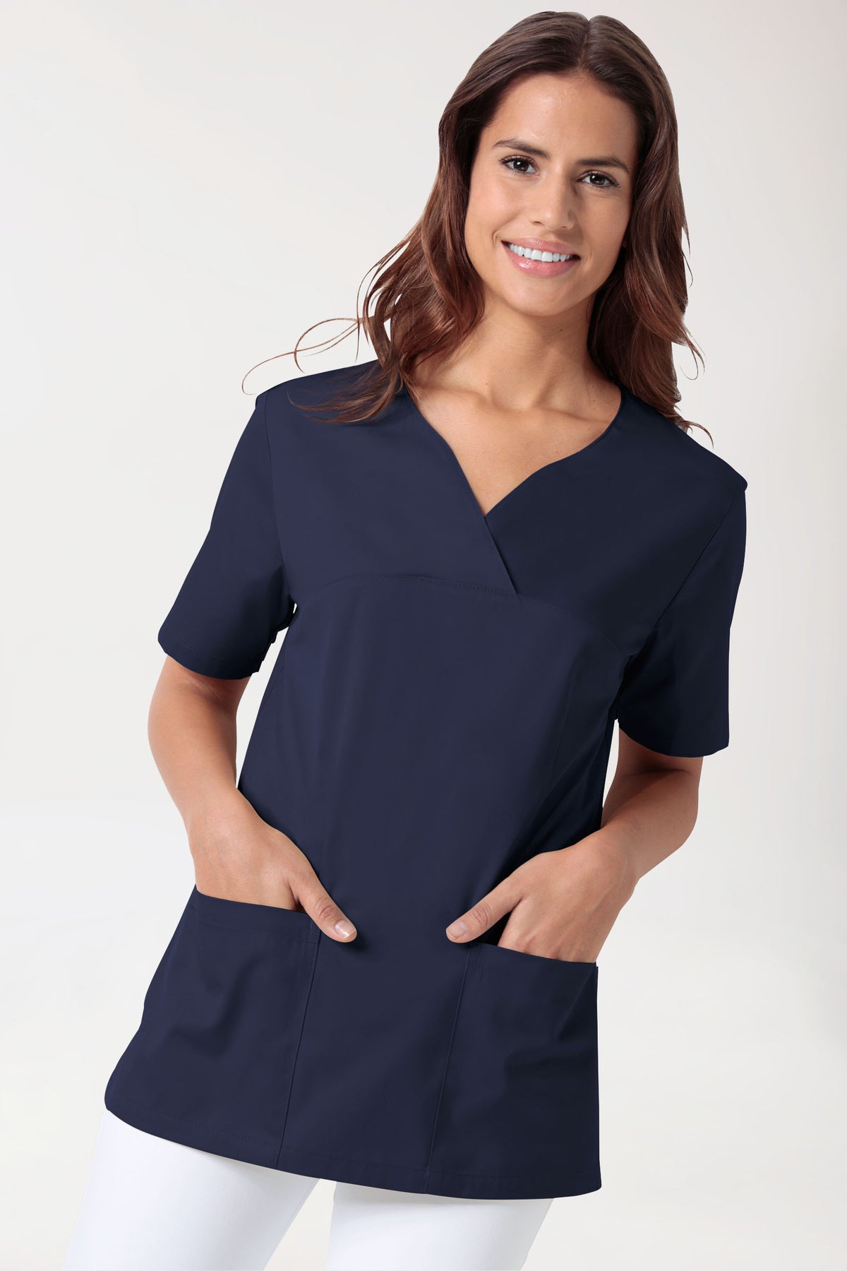 CORE Tunique Femme - Décolleté Cœur bleu navy