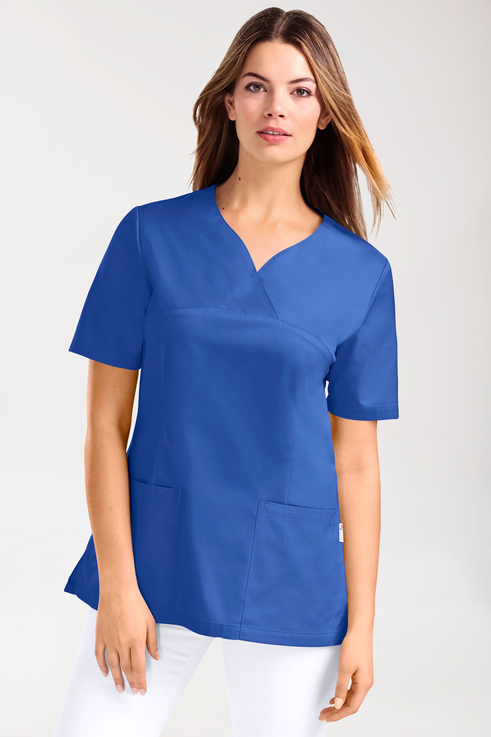 CORE Tunique Femme - Lot de 5 - Décolleté Cœur bleu roi, Vue de face