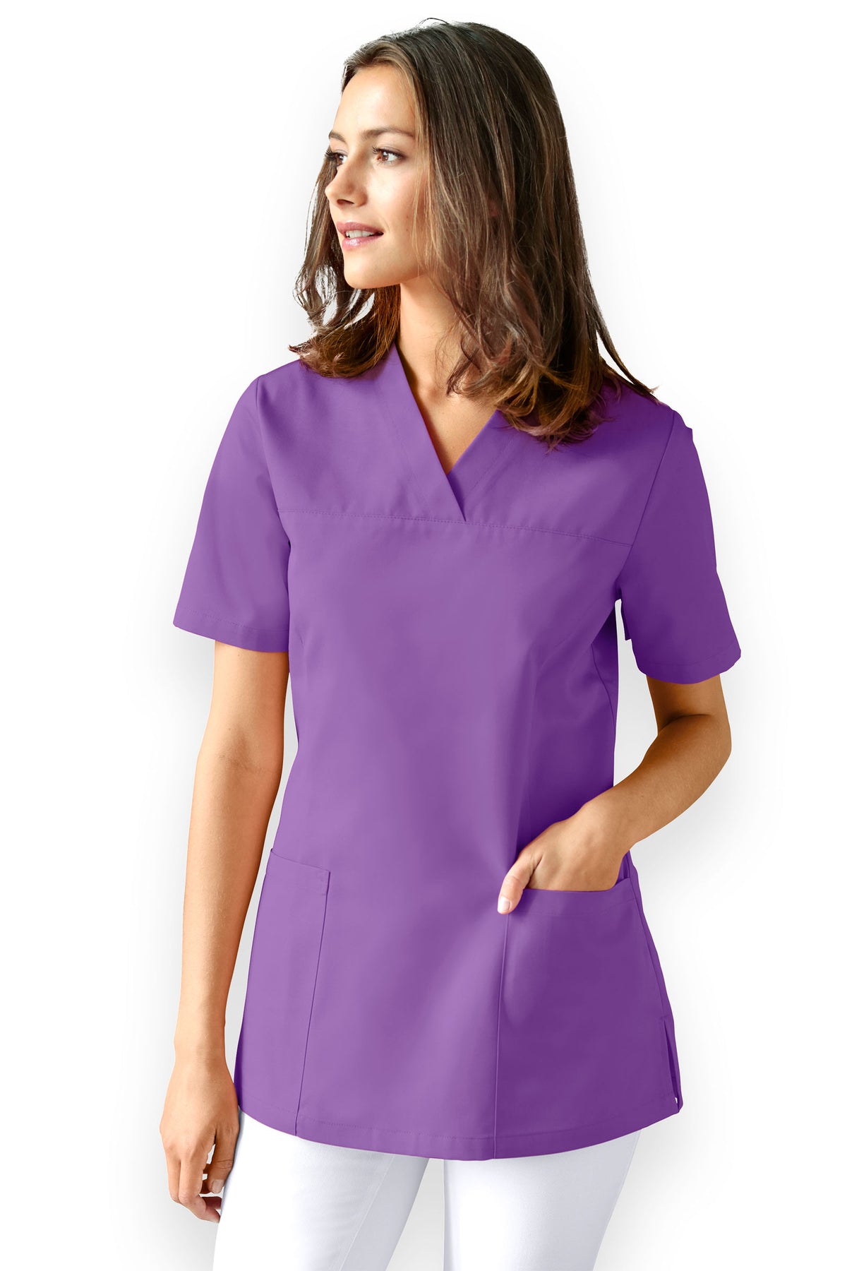 Tunique Femme - Décolleté V lilas