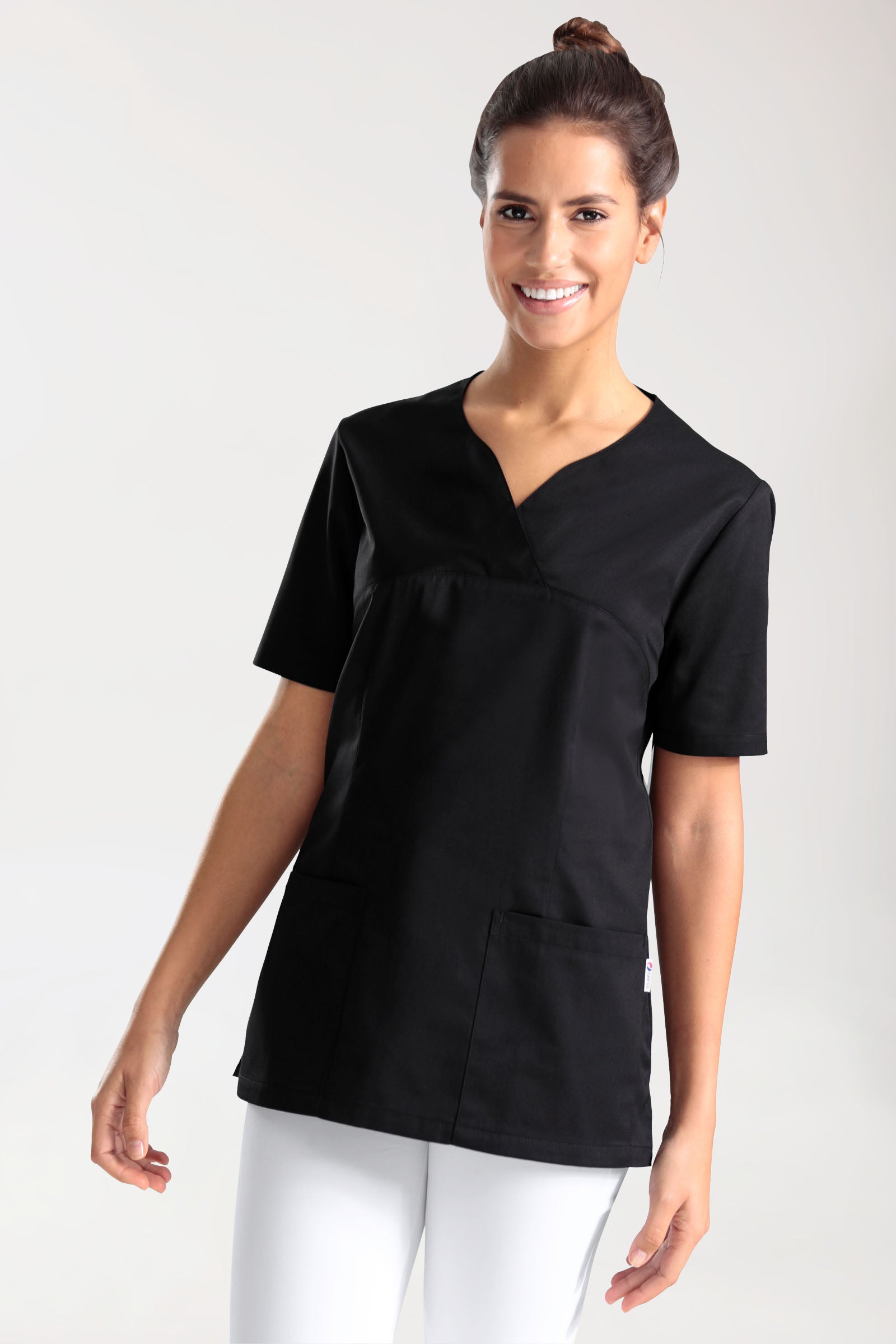 CORE Tunique Femme - Décolleté Cœur noir