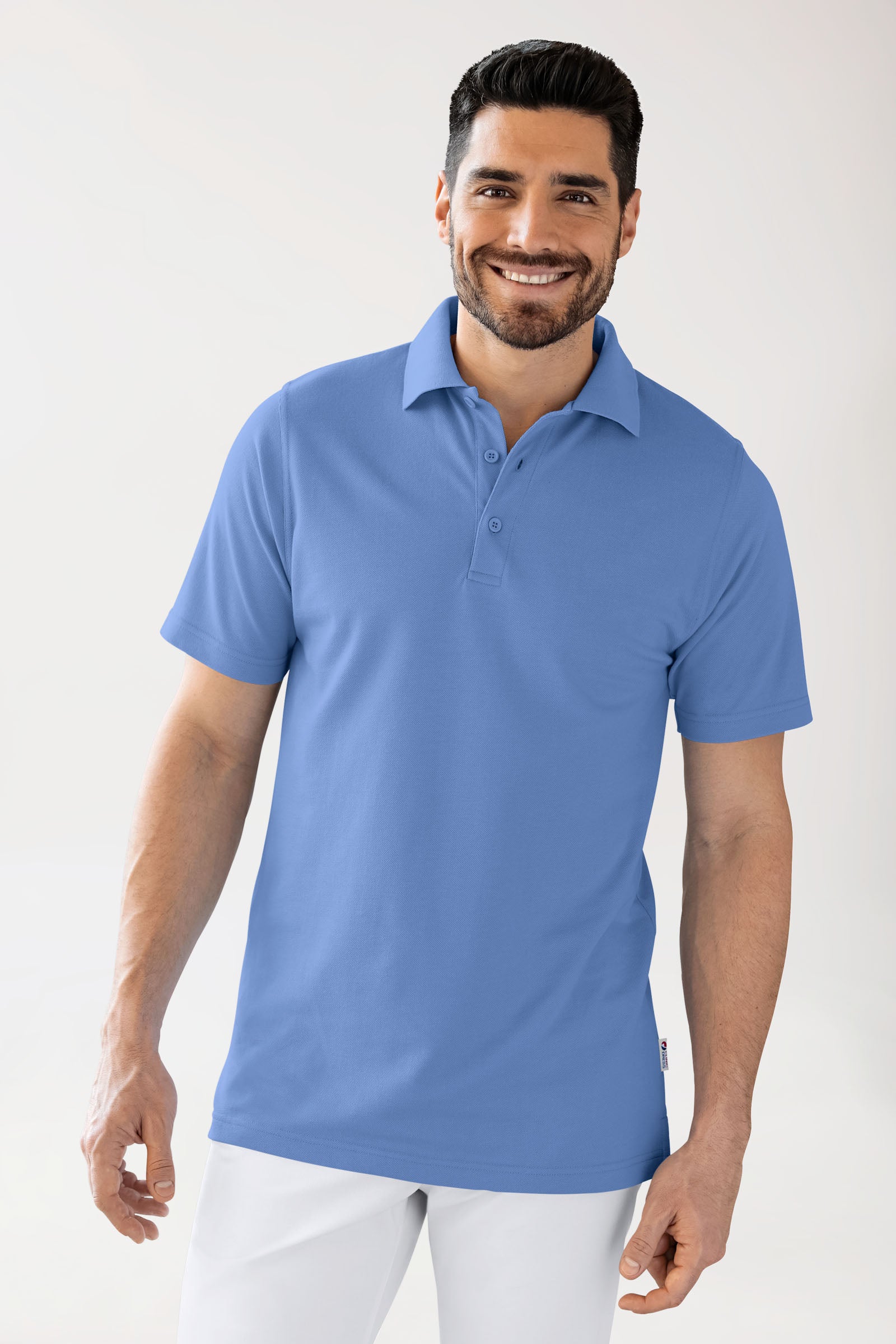 CORE Shirt mixte - Col polo bleu pétrole