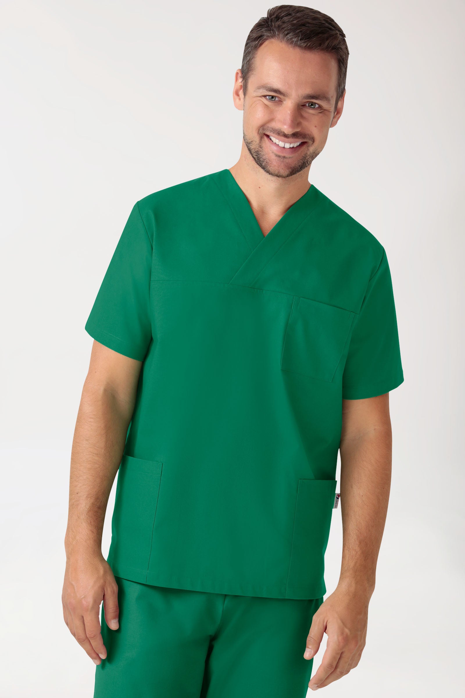 Tunique Coton mixte - Lot de 2 vert, Vue de face