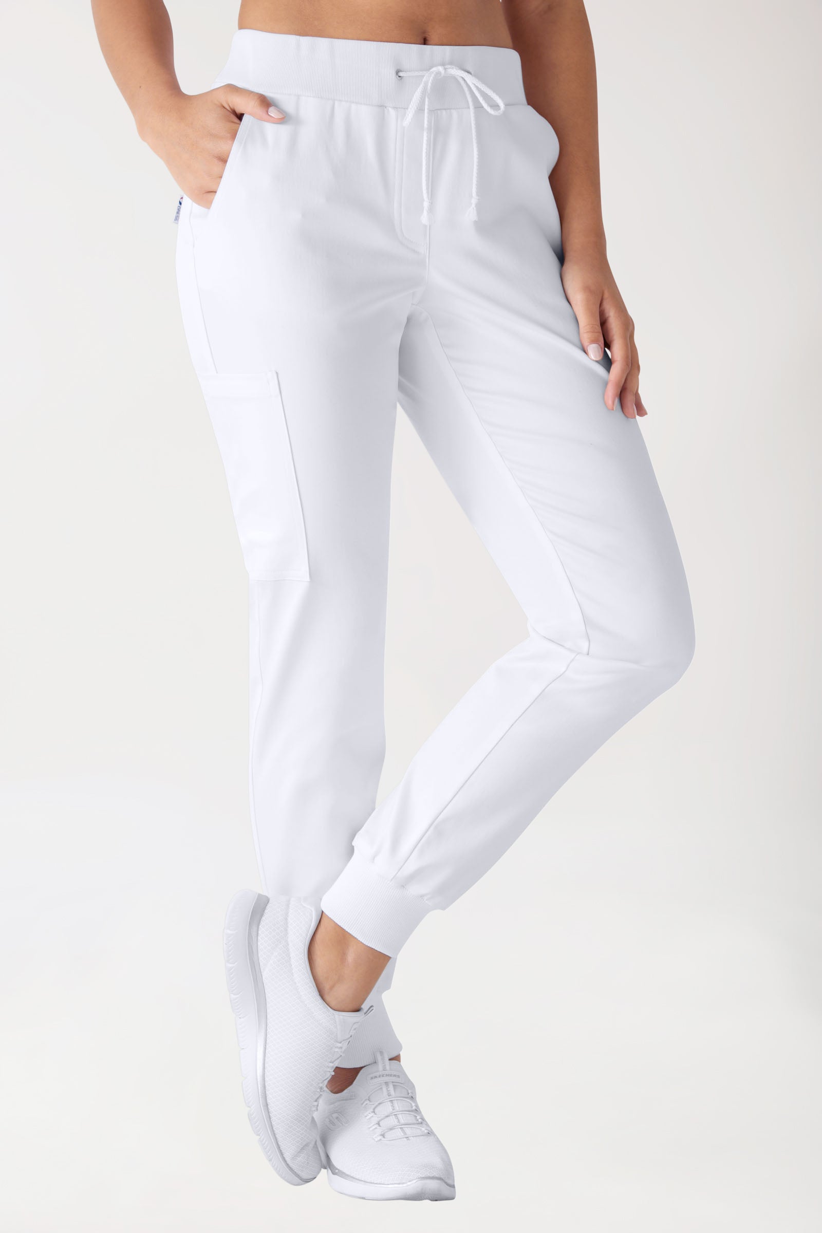 COMFY FLEX Pantalon Femme - Jogpant blanc
