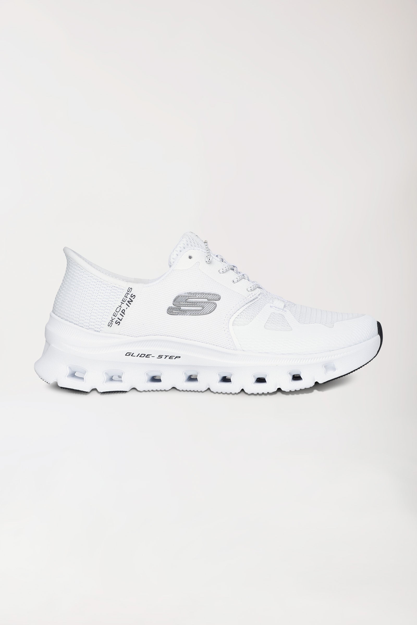 Sneaker Femme-SKECHERS Slip-ins-blanc