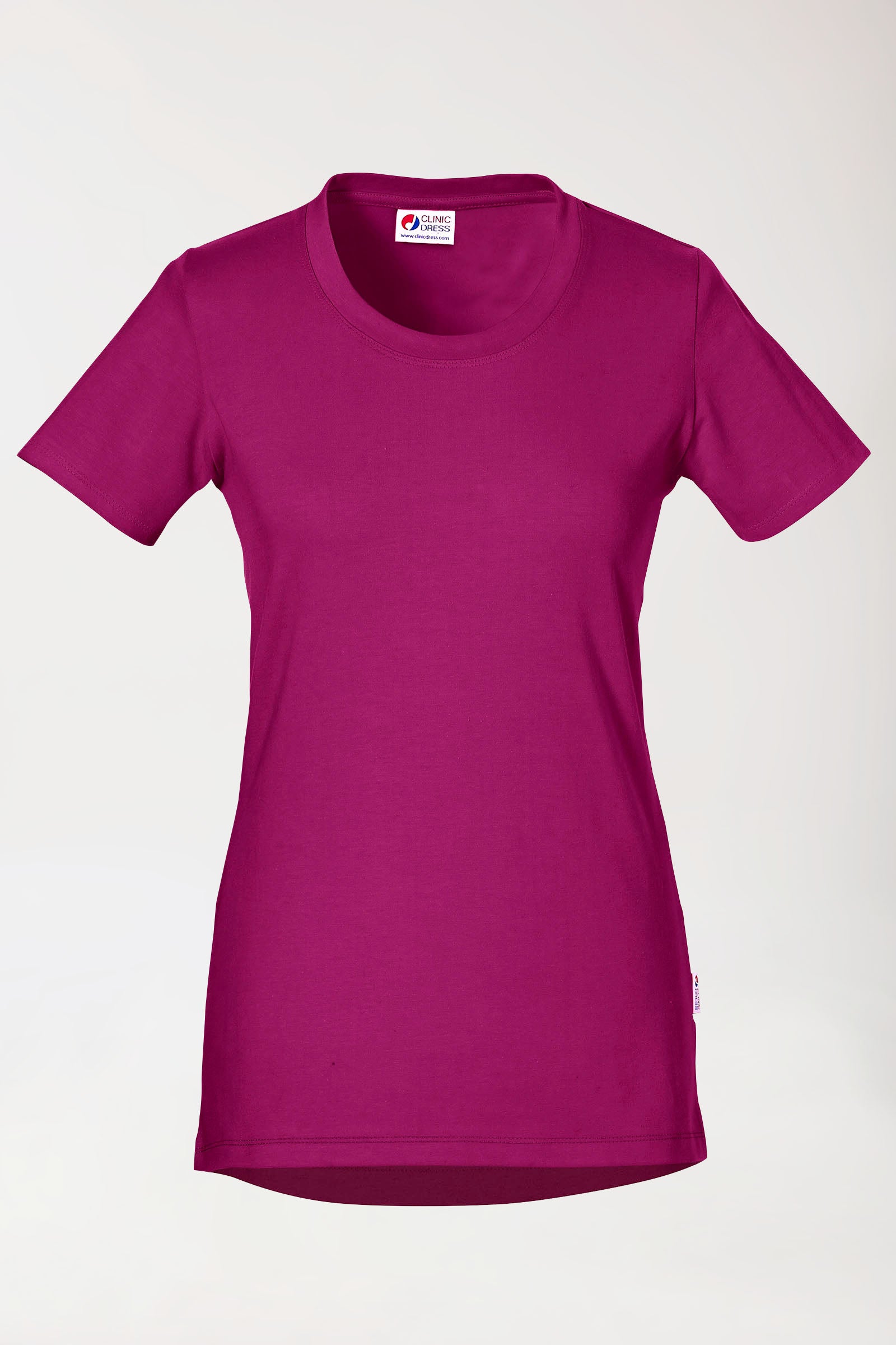 CORE T-shirt Femme - Encolure ronde berry, Vue de face