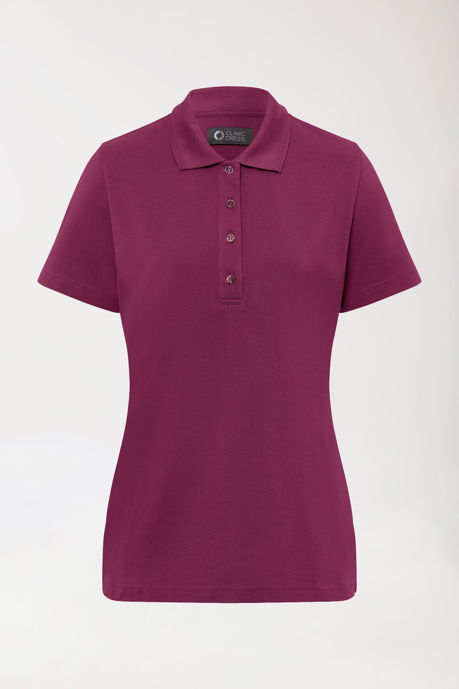 COMFY FLEX Shirt Stretch Femme - Col polo berry