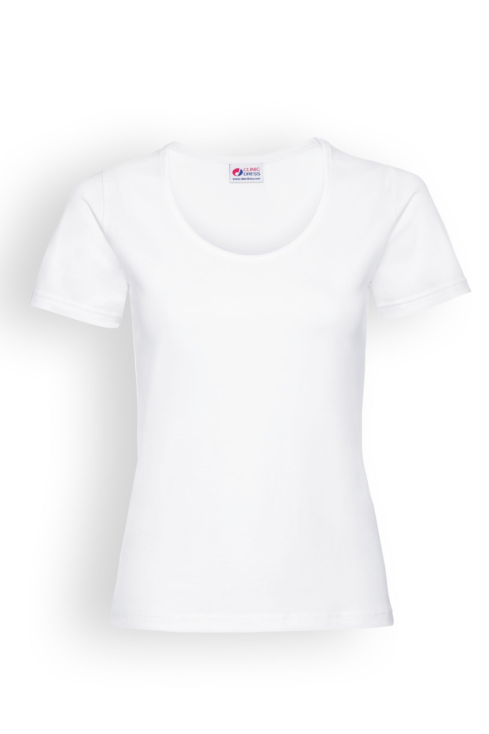 T-Shirt Coton Femme Lot de 2 - manche courte blanc