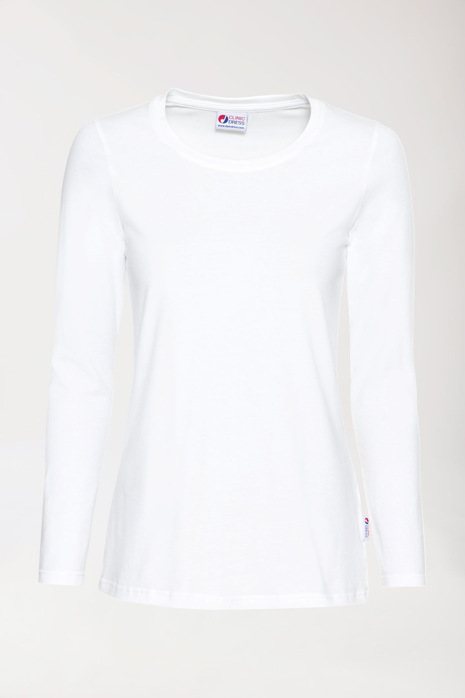 CORE T-shirt Femme - manche longue blanc