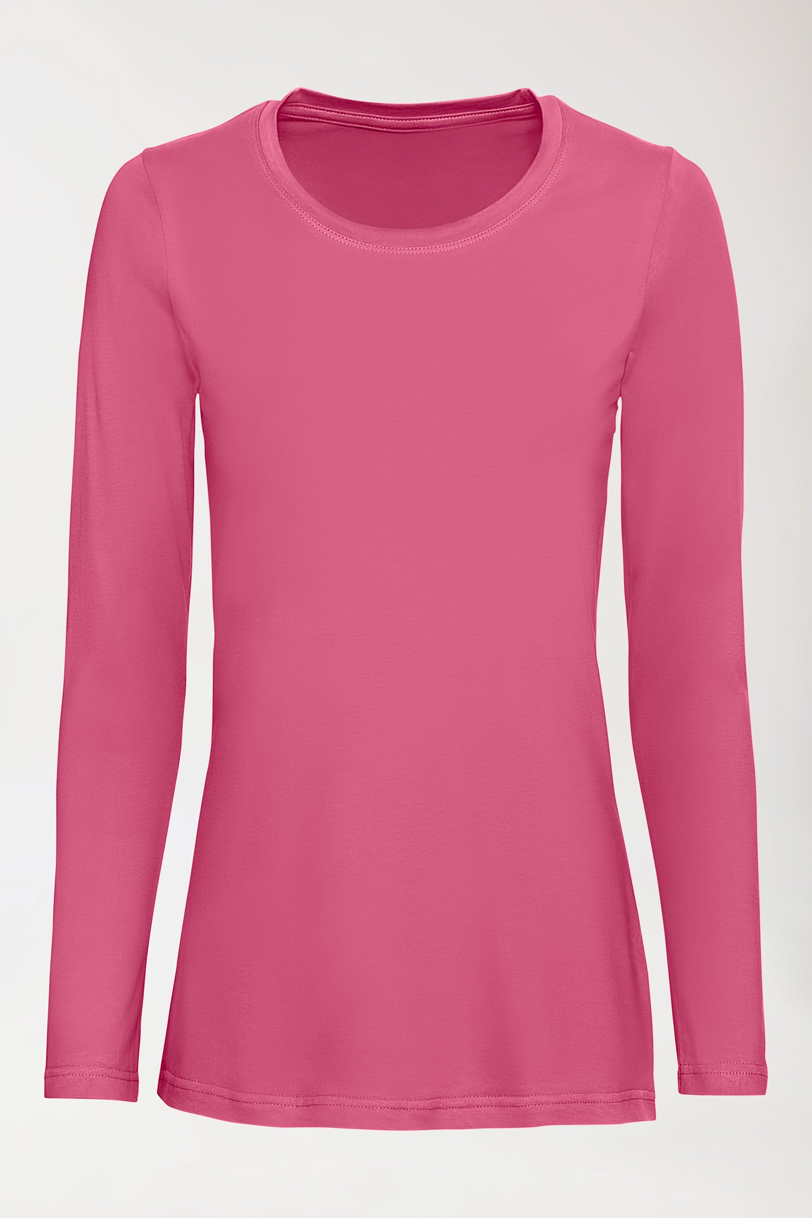 CORE T-shirt Femme - manche longue bois de rose