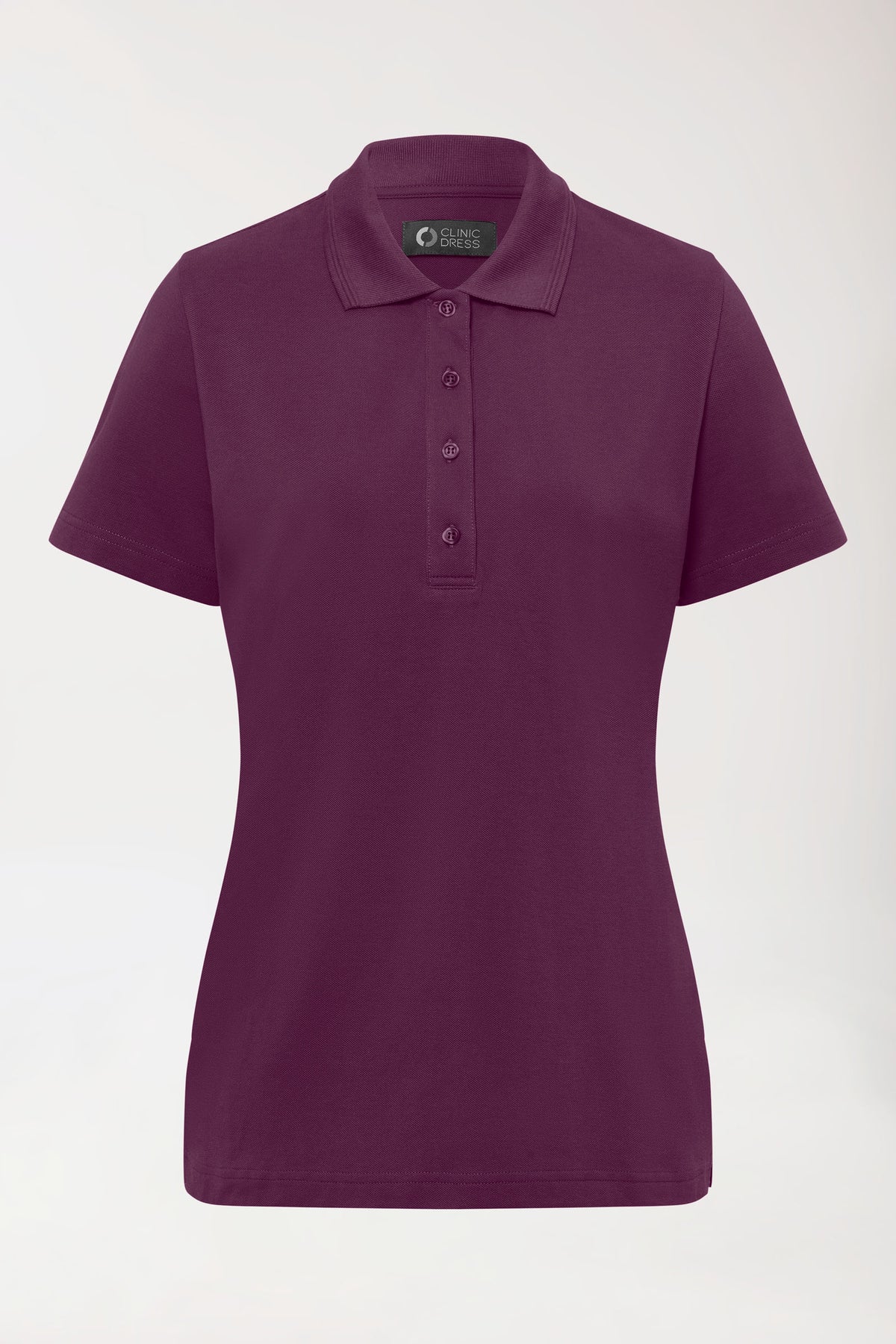 COMFY FLEX Shirt Stretch Femme - Col polo prune