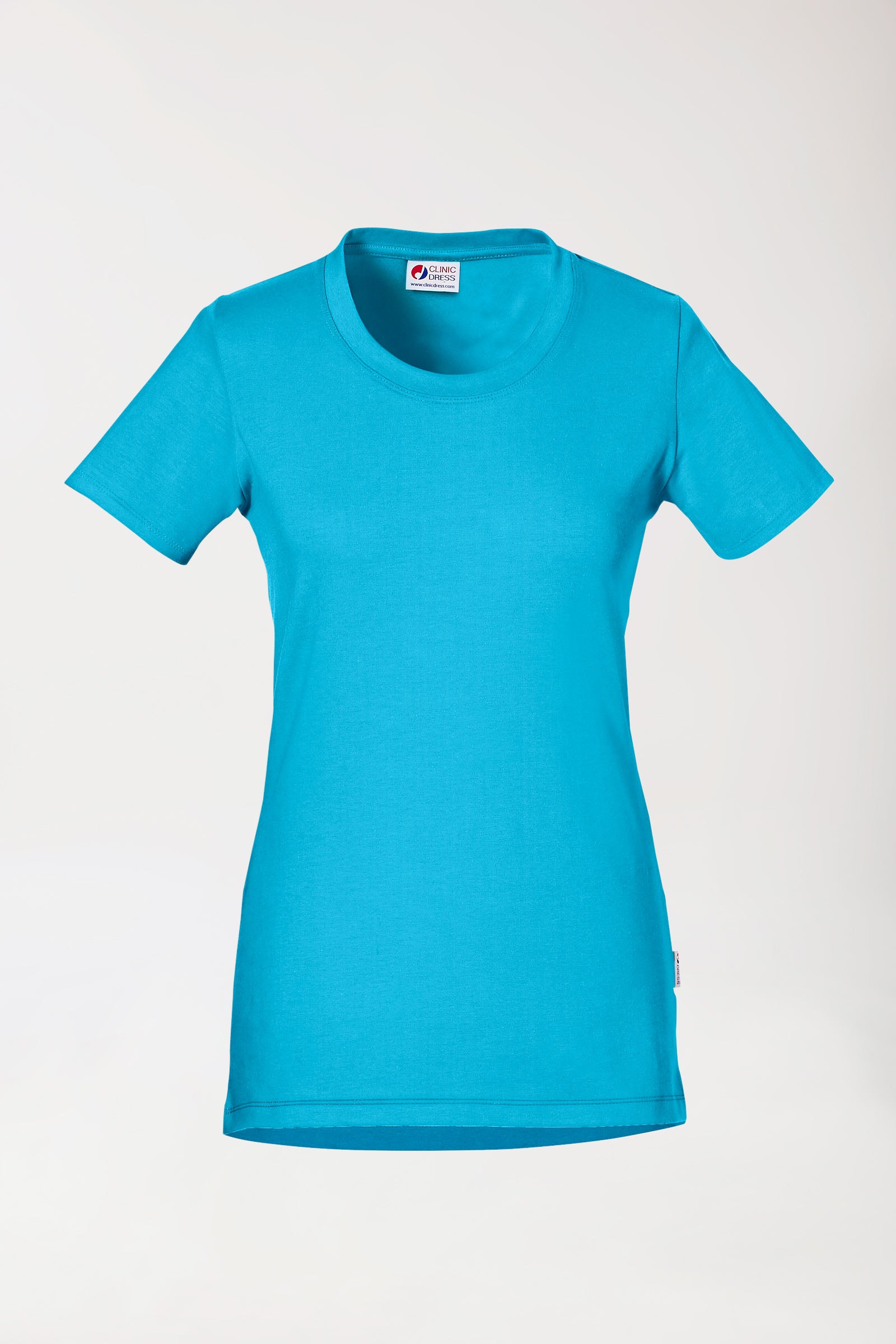 CORE T-shirt Femme - Encolure ronde turquoise, Vue de face